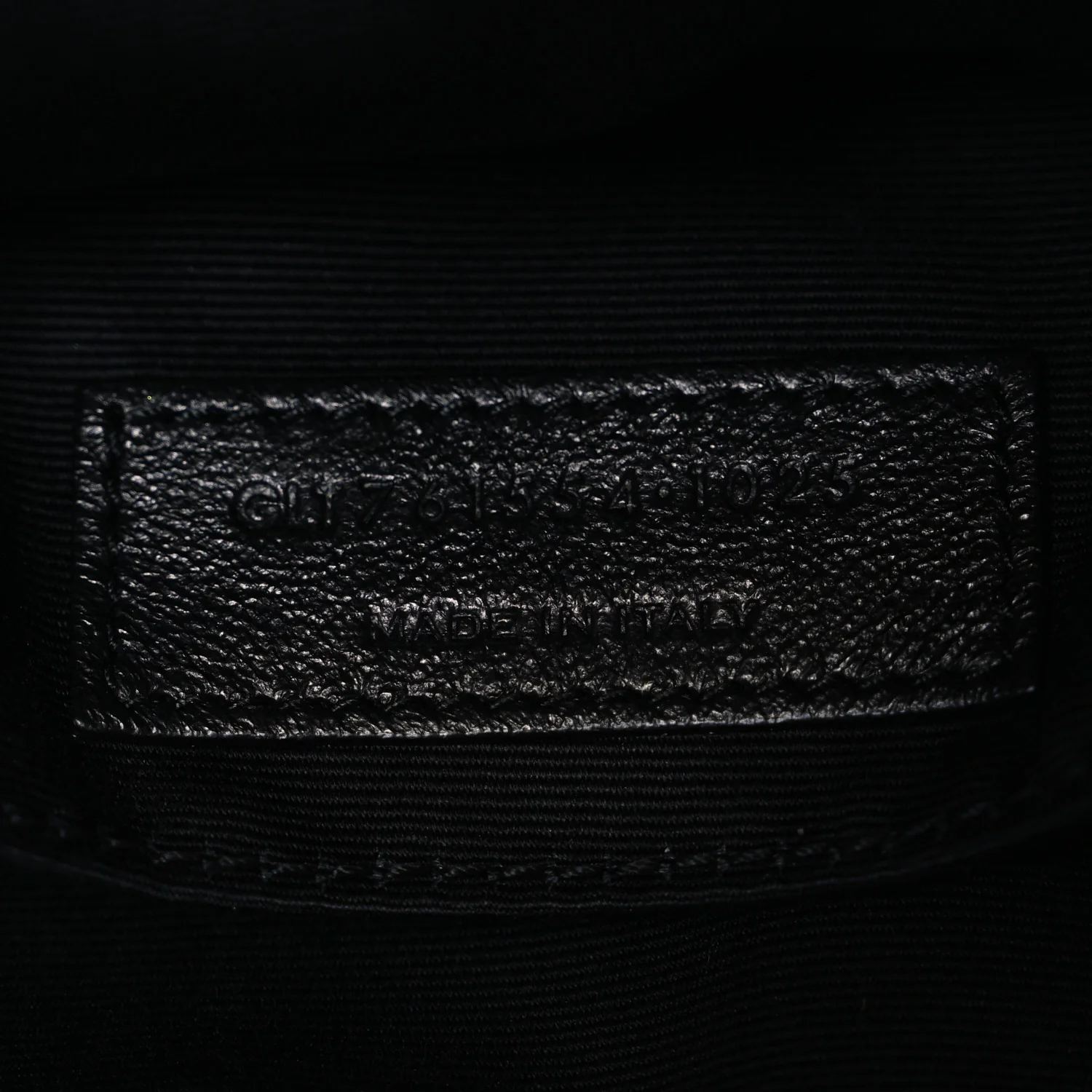 Calfskin Matelasse Monogram Lou Camera Bag Black - Image 7