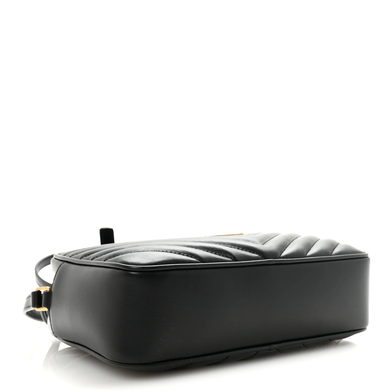 Calfskin Matelasse Monogram Lou Camera Bag Black - Image 4