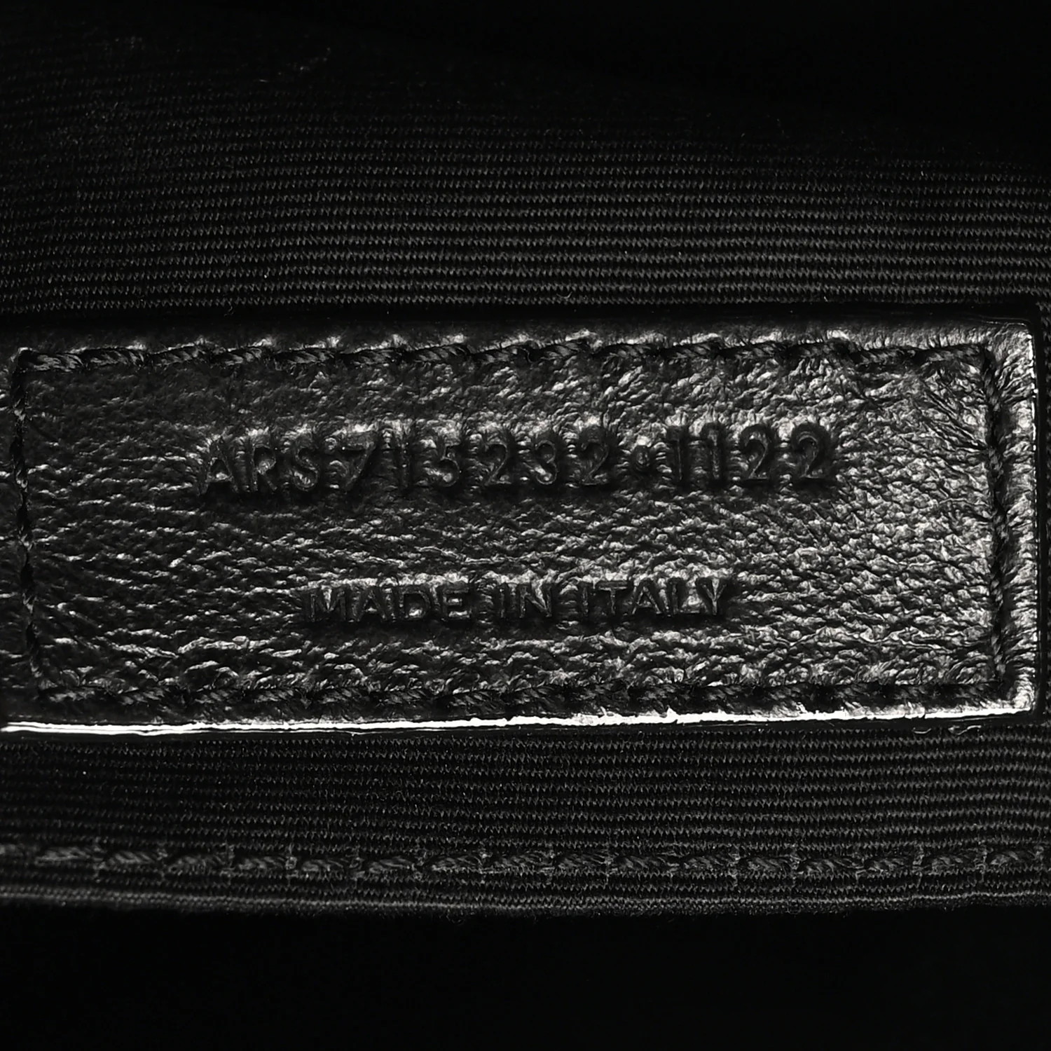 Calfskin Matelasse Monogram Lou Camera Bag Black - Image 7