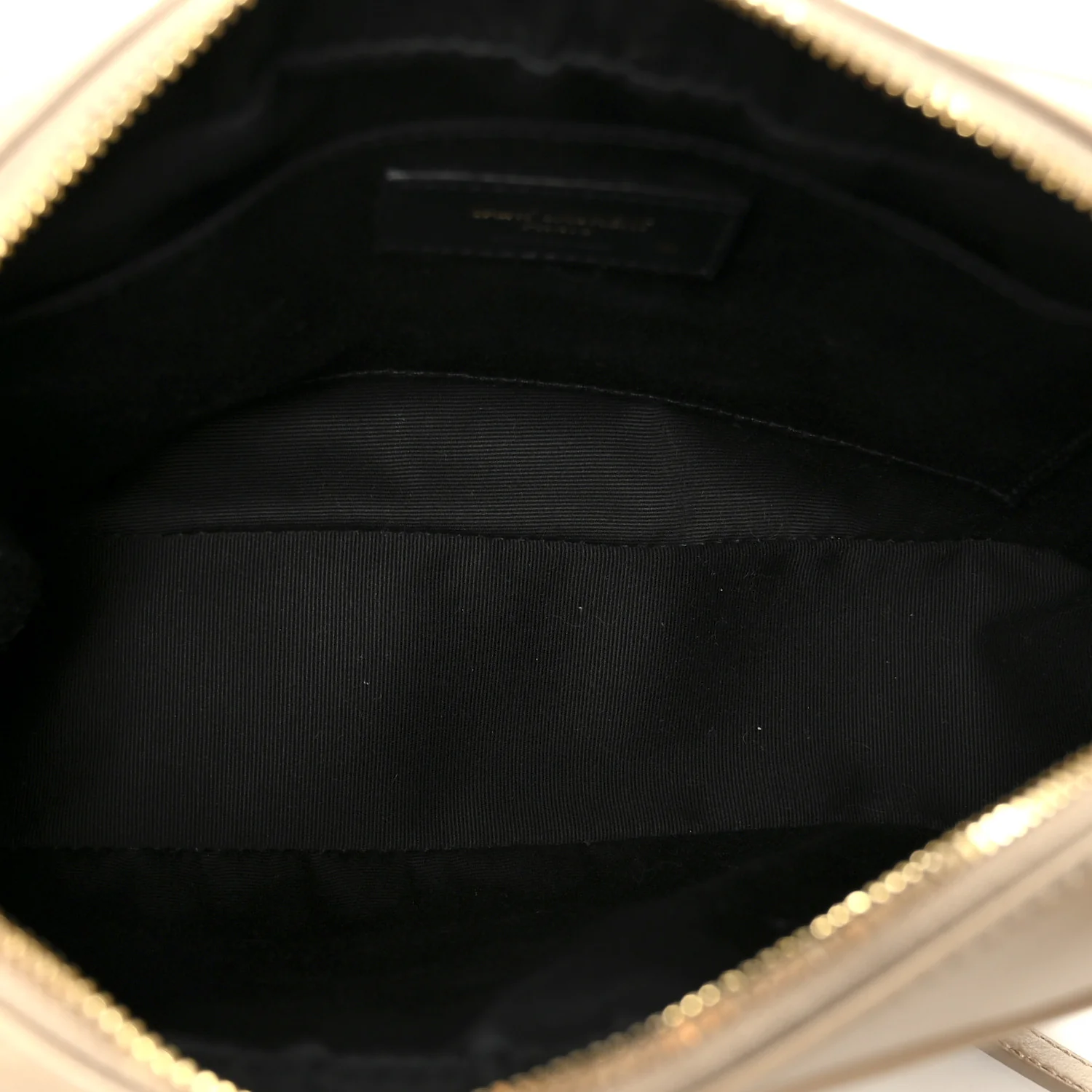 Calfskin Matelasse Monogram Lou Camera Bag Dark Beige - Image 5