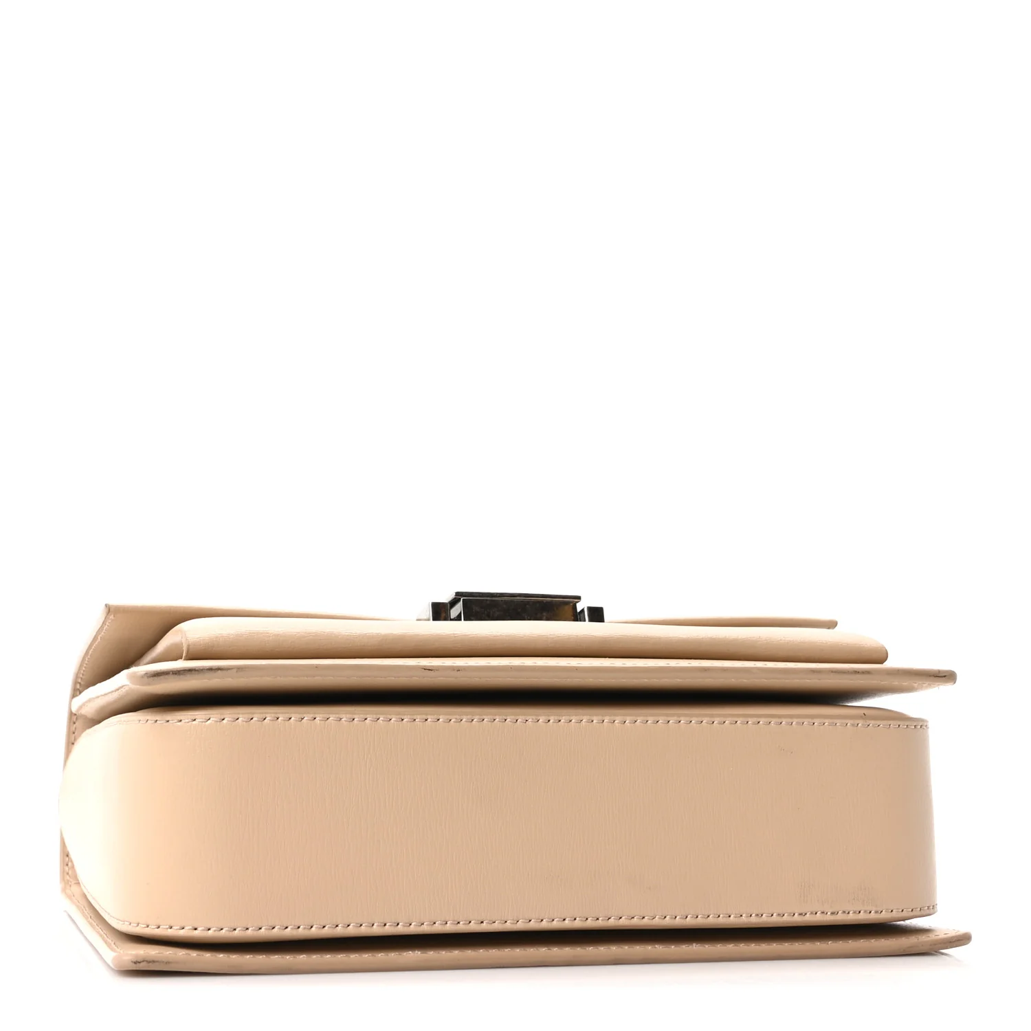 Calfskin Medium Bellechasse Satchel Beige - Image 3