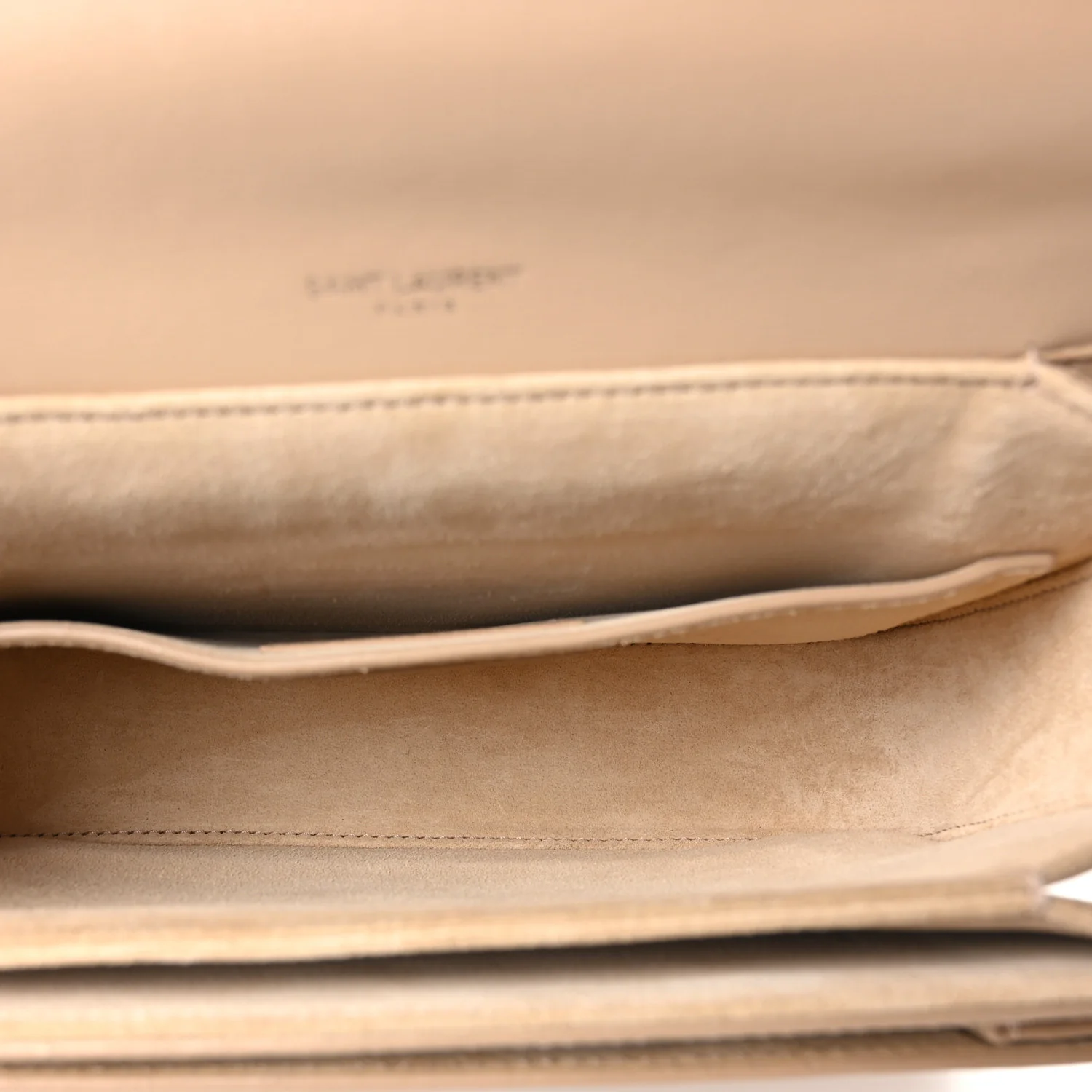 Calfskin Medium Bellechasse Satchel Beige - Image 4