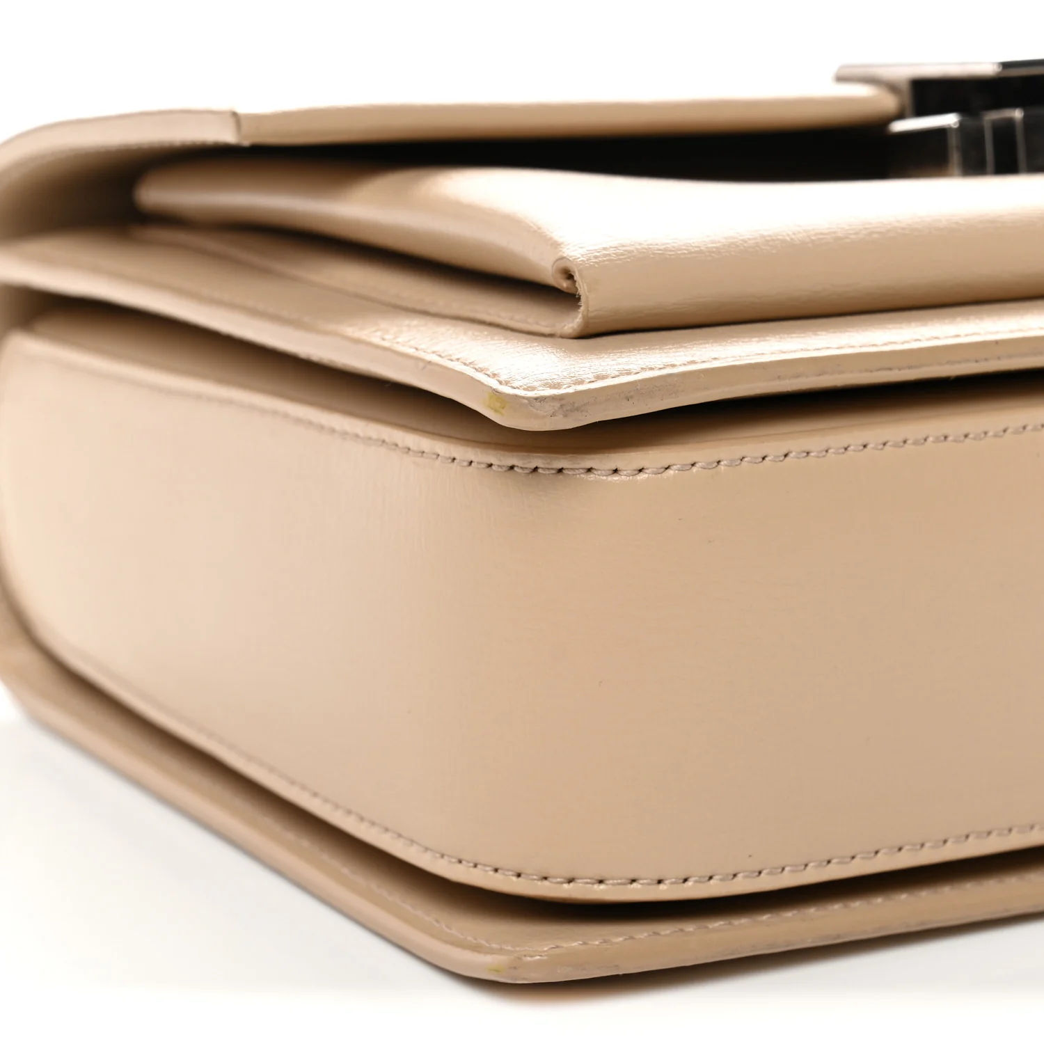 Calfskin Medium Bellechasse Satchel Nude Powder - Image 9