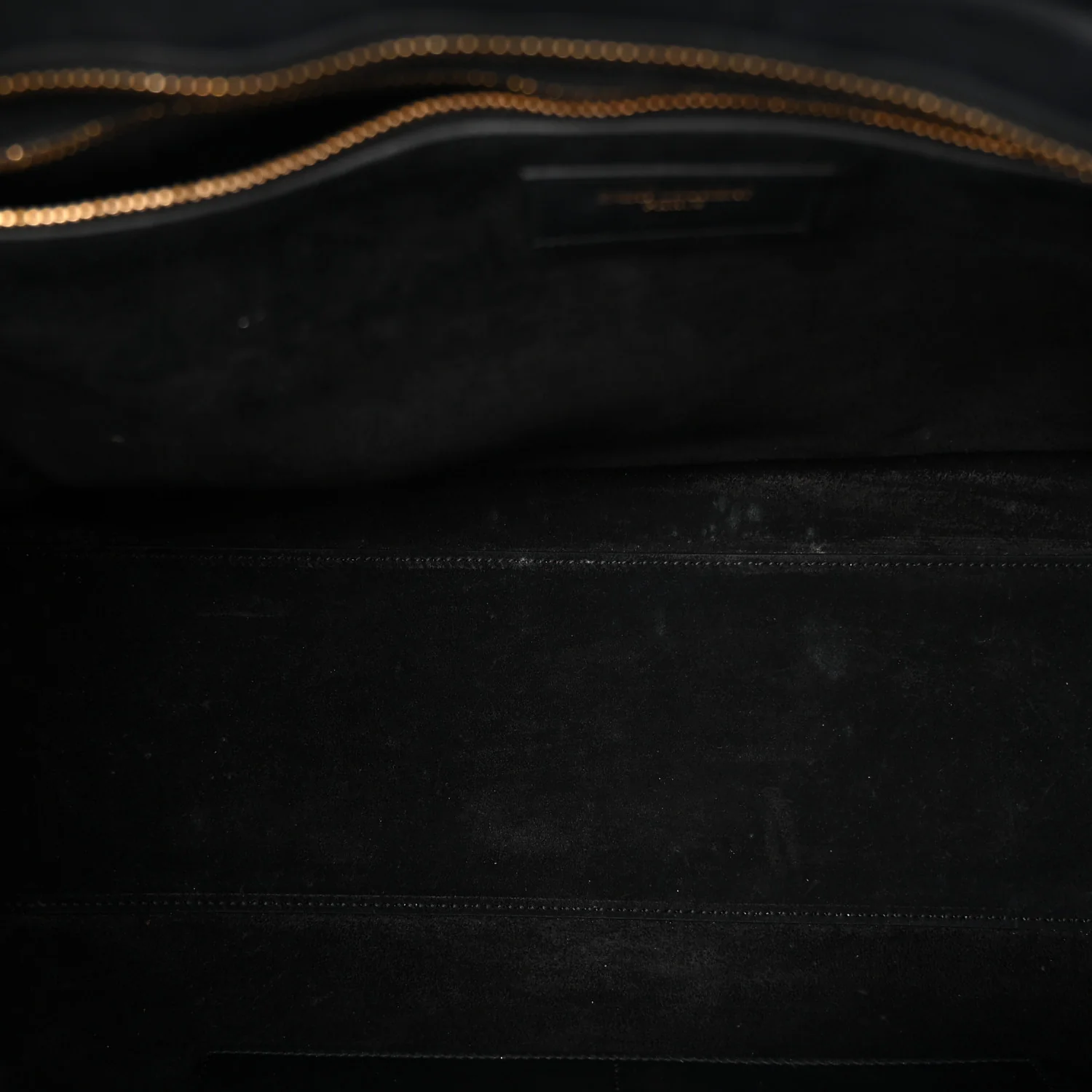 Calfskin Medium Cabas Rive Gauche Black - Image 5