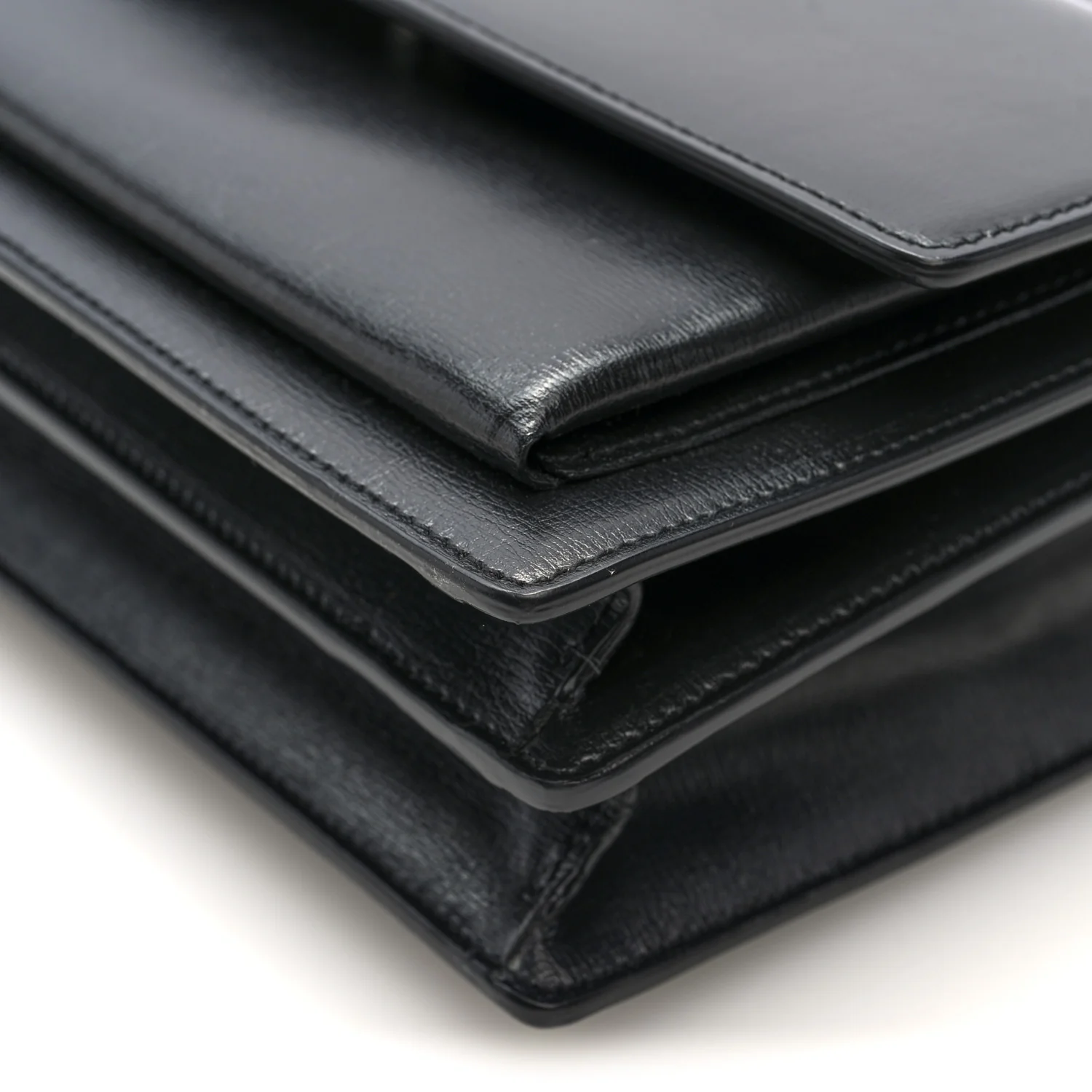 Calfskin Medium Monogram Sunset Black - Image 8
