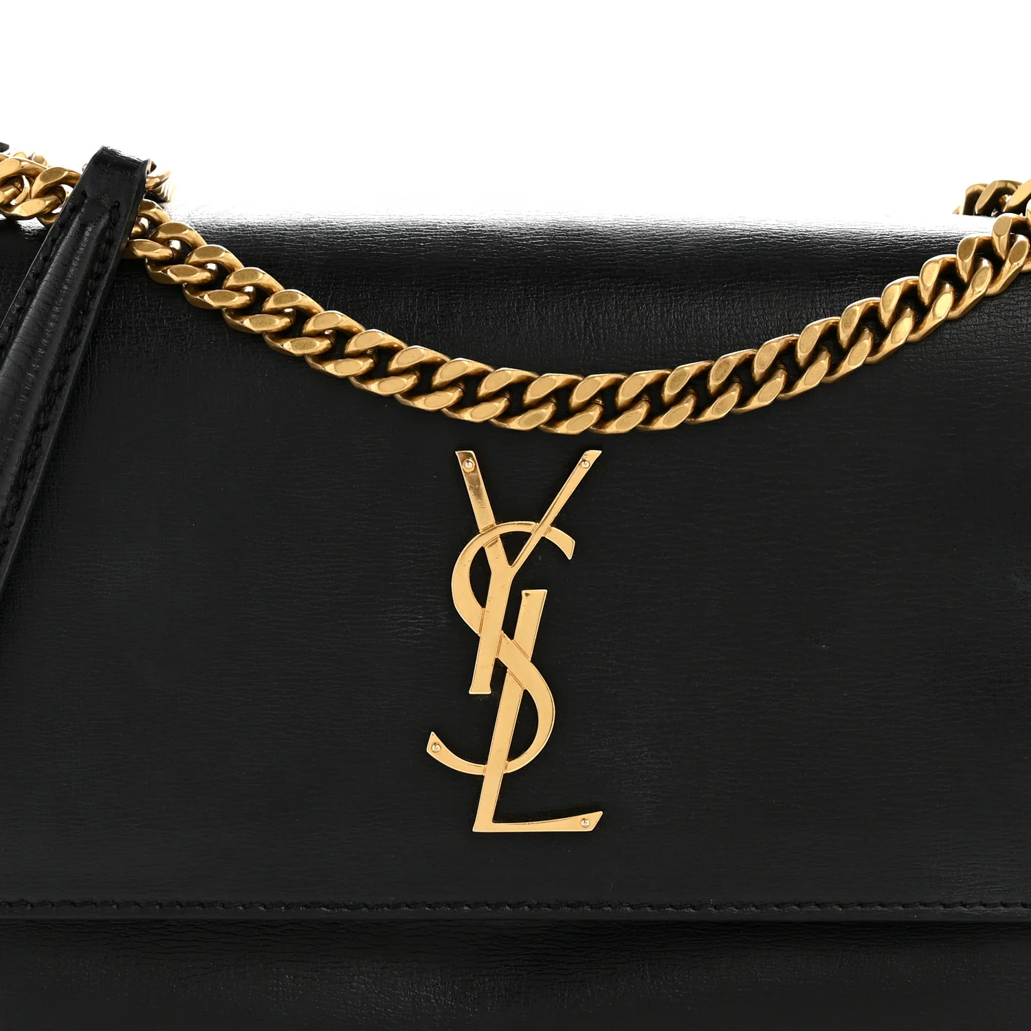 Calfskin Medium Monogram Sunset Black - Image 8