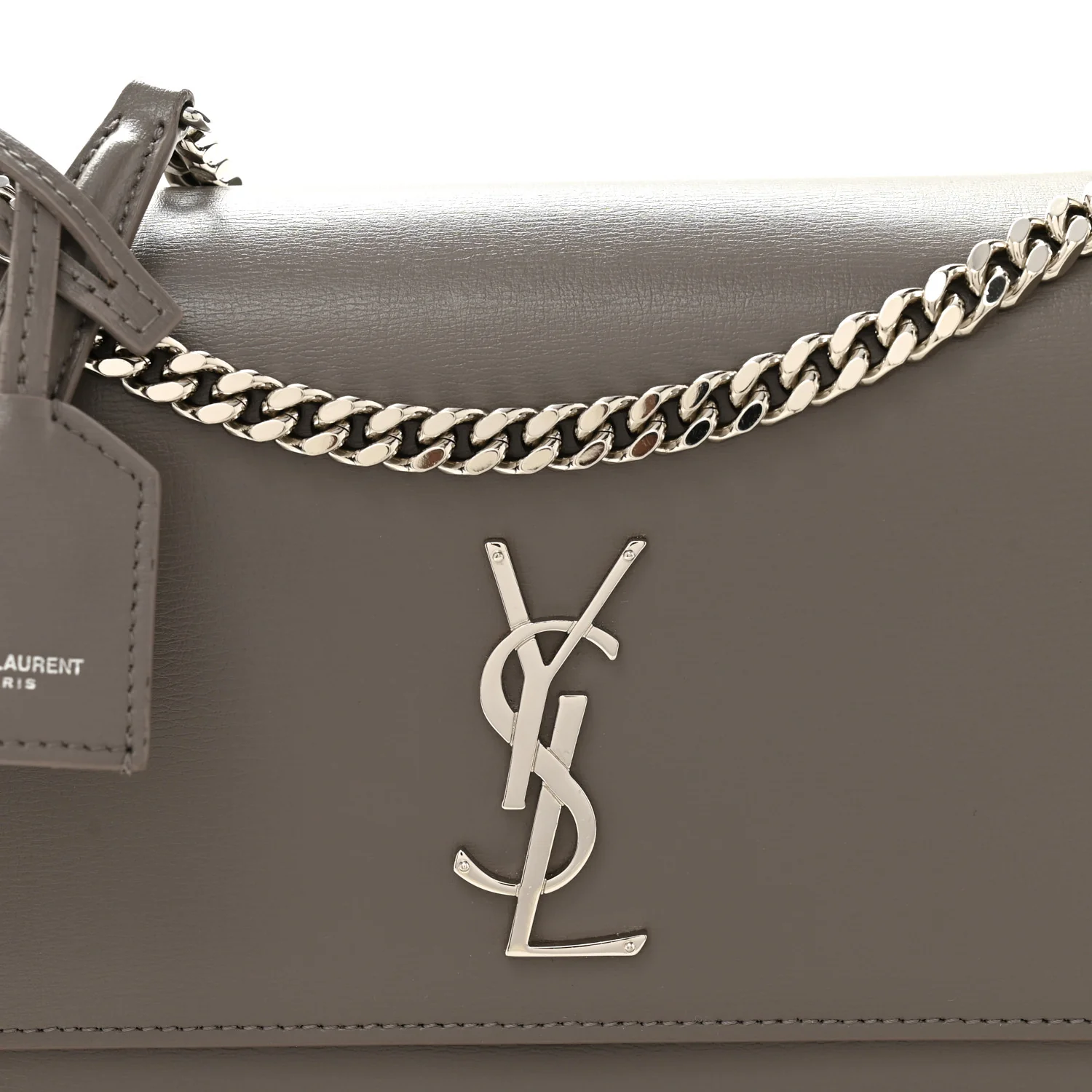 Calfskin Medium Monogram Sunset Fog - Image 7