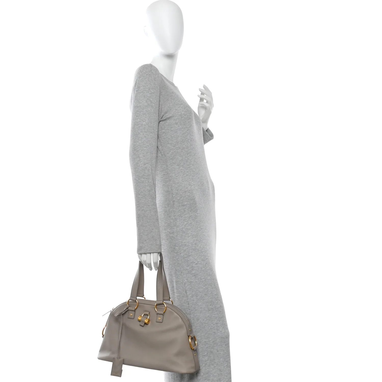 Calfskin Medium Muse Mink - Image 2