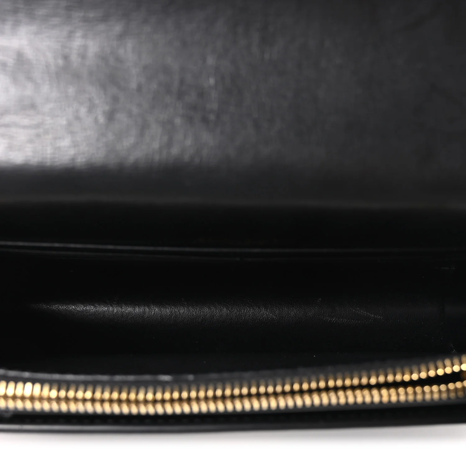 Calfskin Monogram Sunset Chain Wallet Black - Image 5