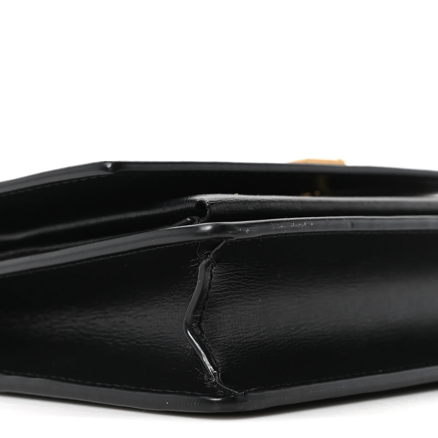 Calfskin Monogram Sunset Chain Wallet Black - Image 8