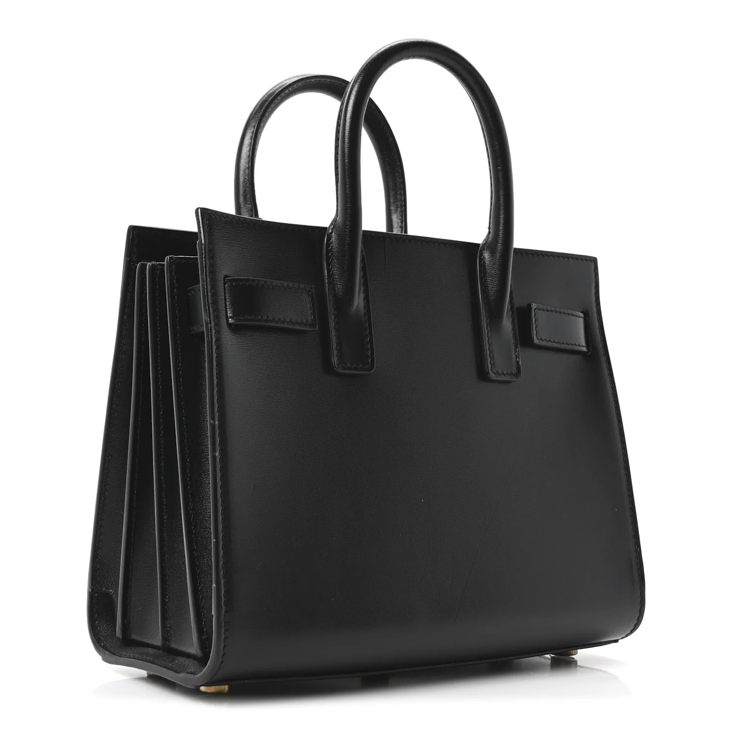 Calfskin Nano Sac De Jour Black - Image 3