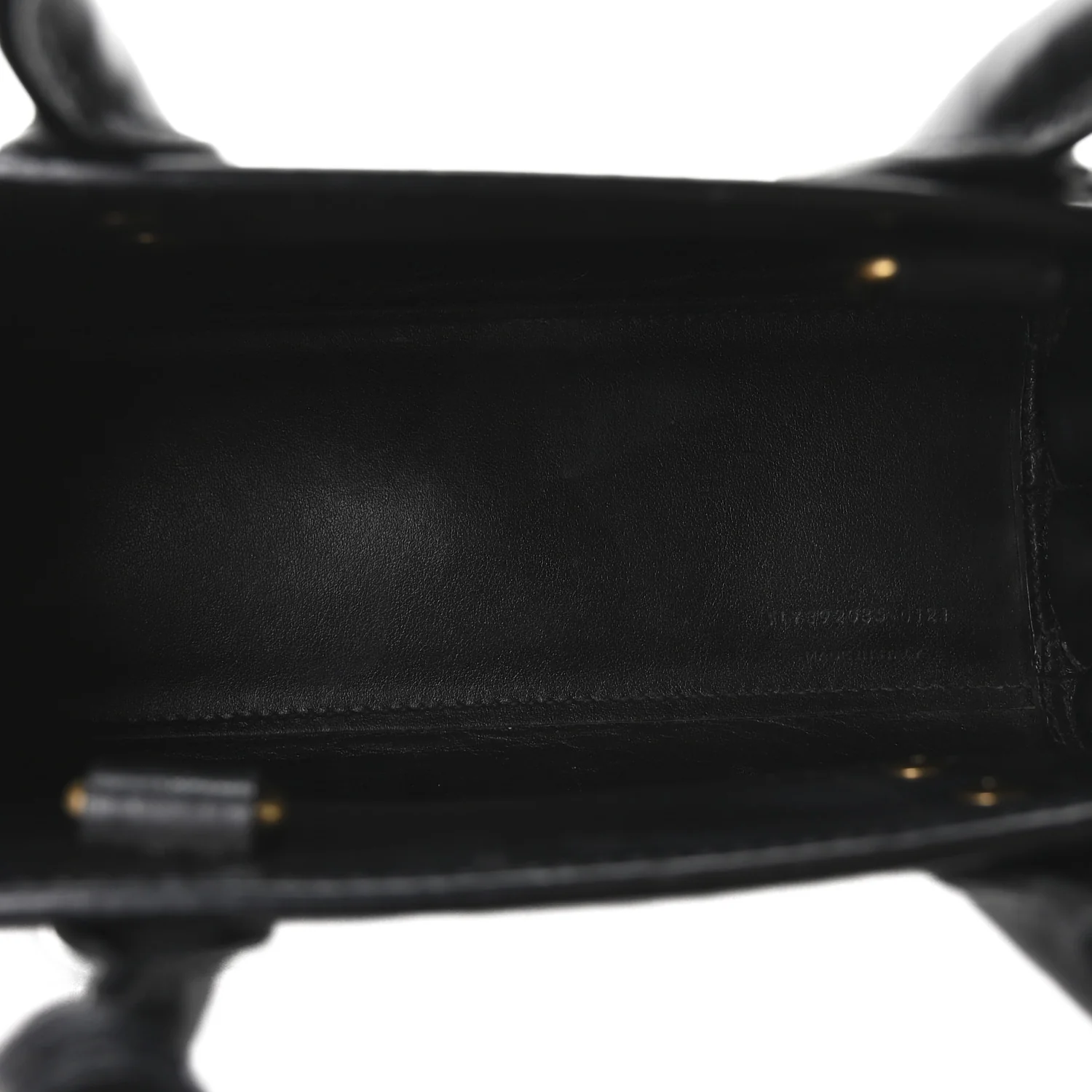 Calfskin Nano Sac De Jour Black - Image 5