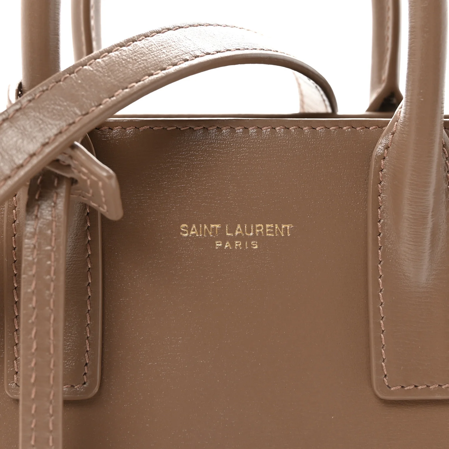 Calfskin Nano Sac De Jour Dark Beige - Image 7