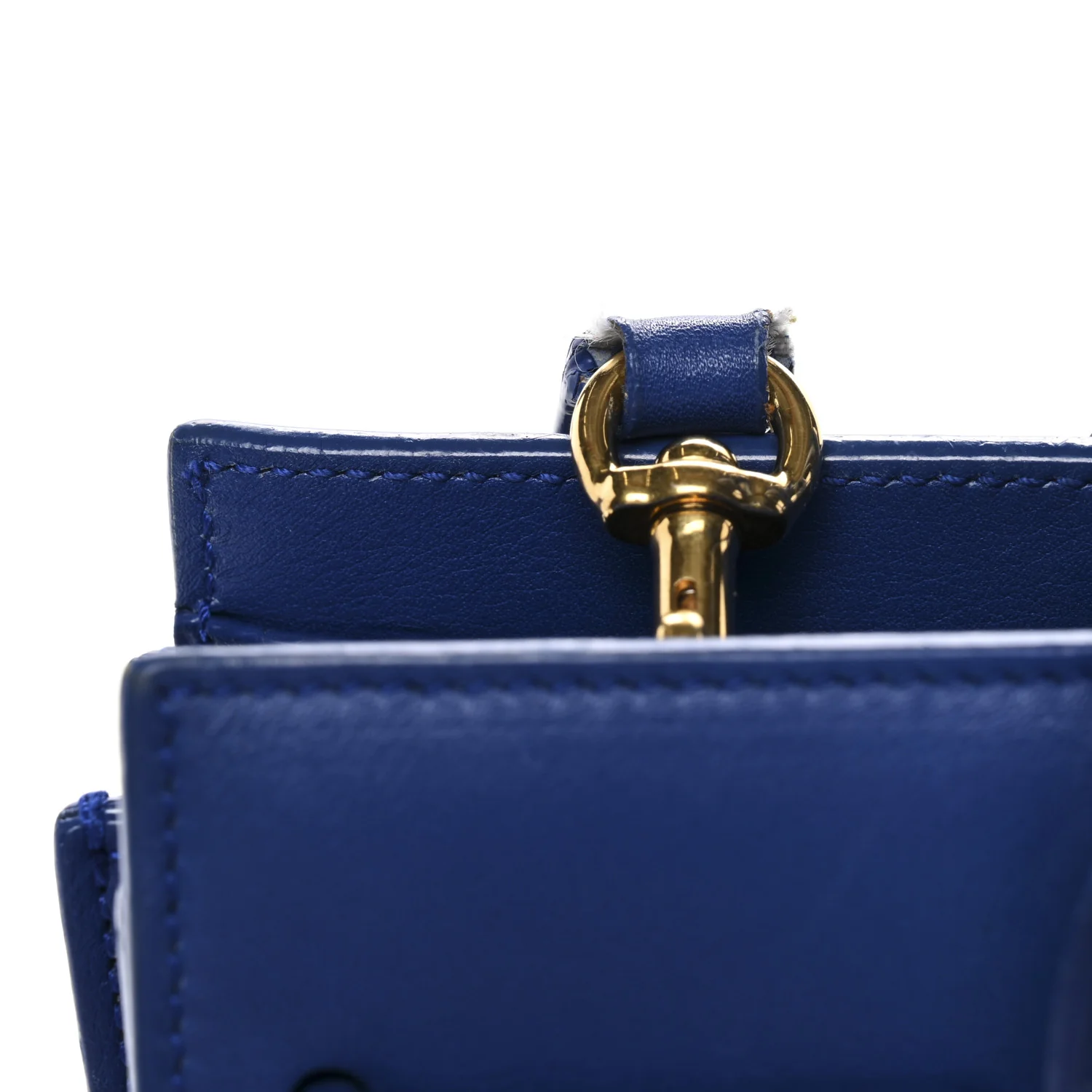 Calfskin Nano Sac De Jour Royal Blue - Image 12