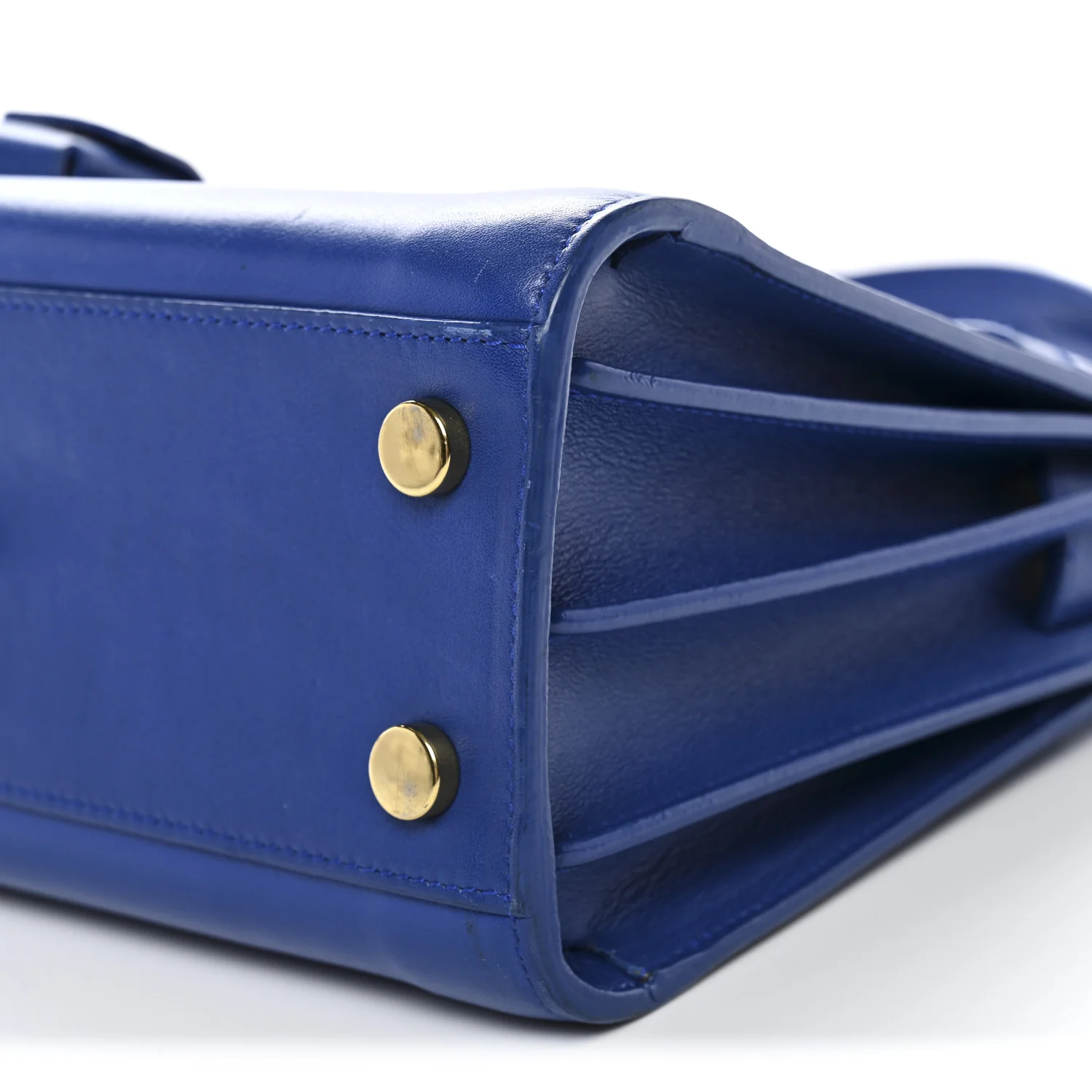 Calfskin Nano Sac De Jour Royal Blue - Image 9