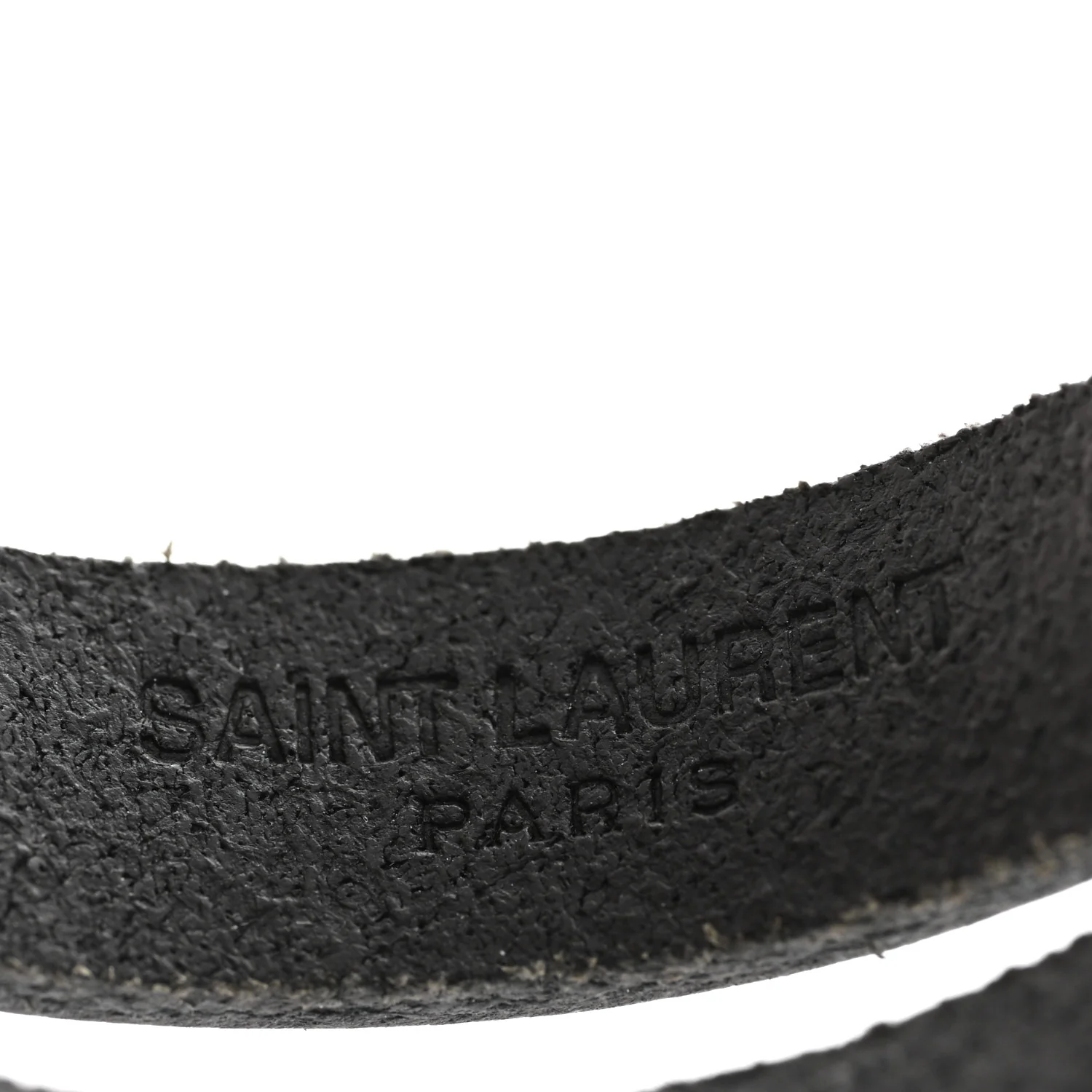 Calfskin Opyum Double Wrap Bracelet Black - Image 4