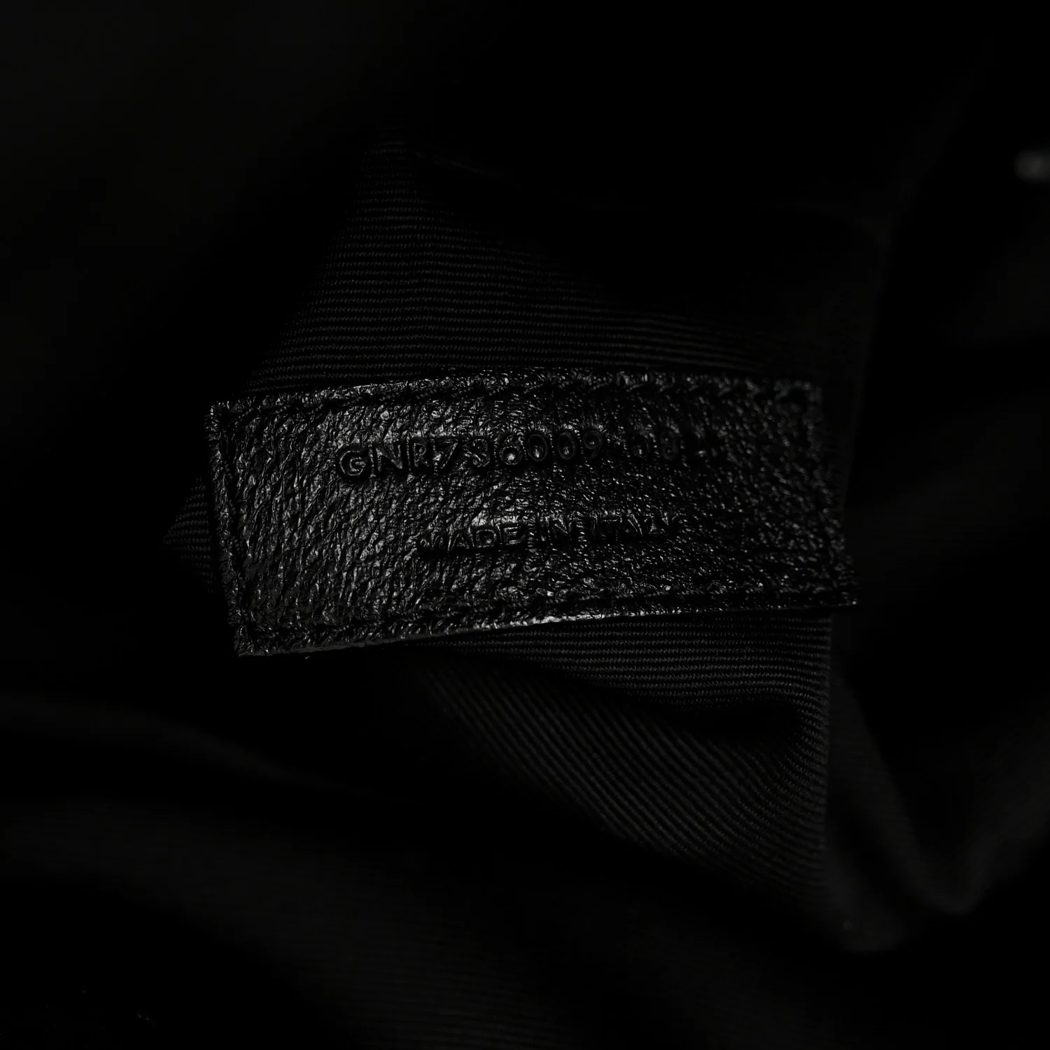 Calfskin Quilted ES Giant Travel Bag Black - Image 6