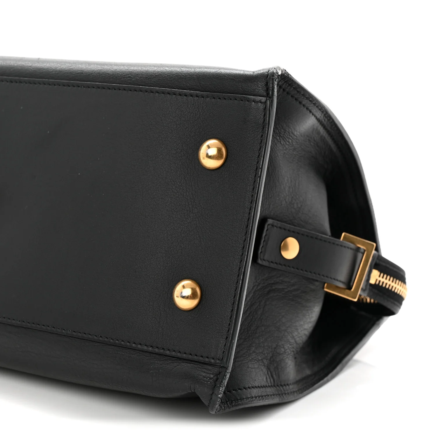 Calfskin Small Classic Y Cabas Black - Image 10