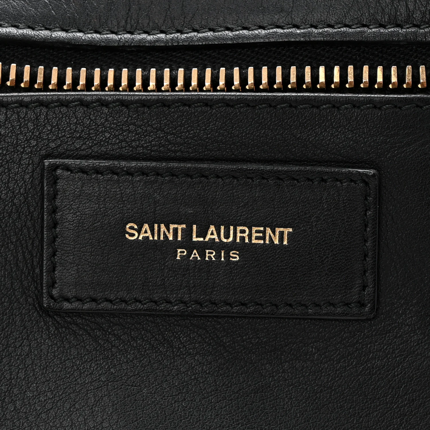Calfskin Small Classic Y Cabas Black - Image 6