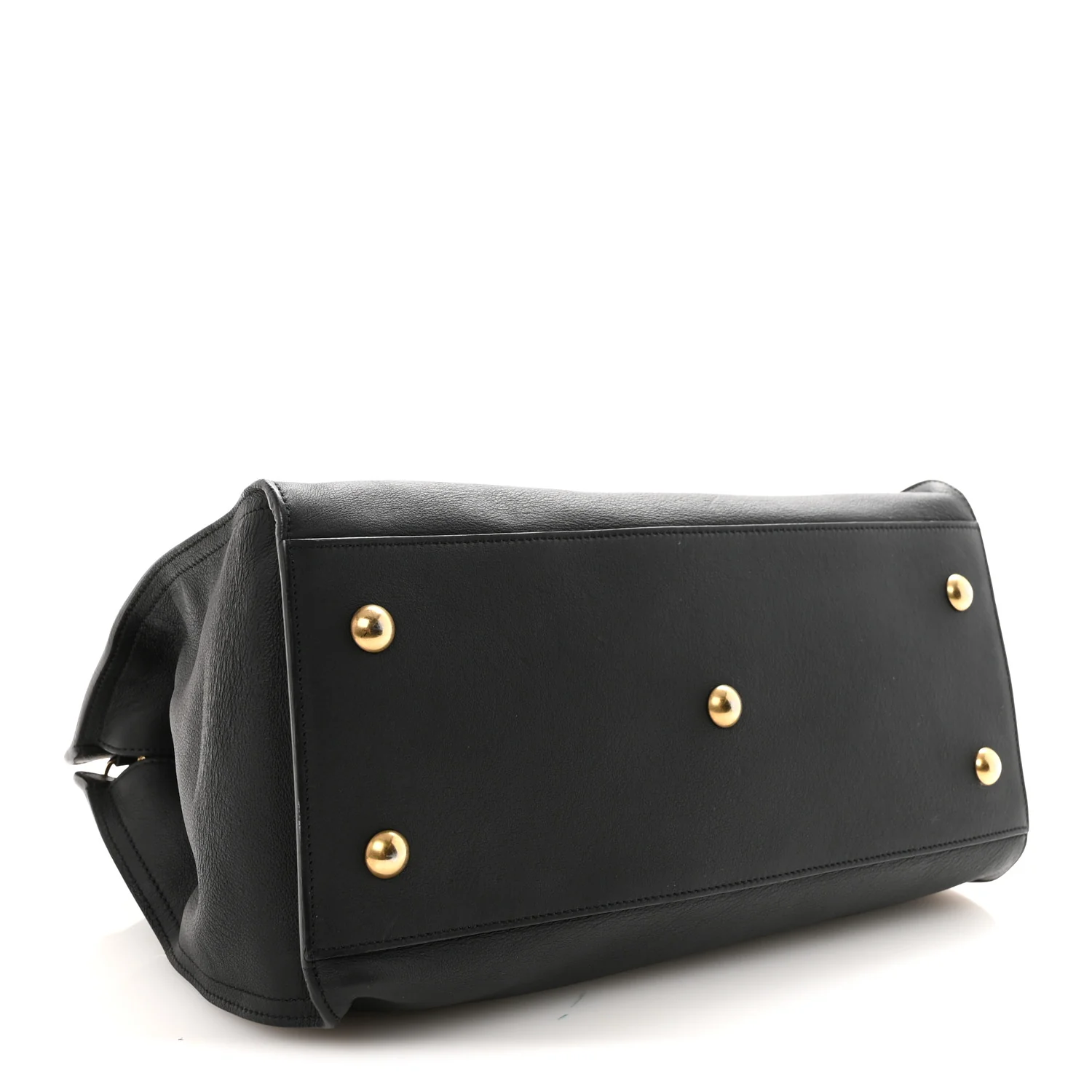 Calfskin Small Classic Y Cabas Black - Image 4