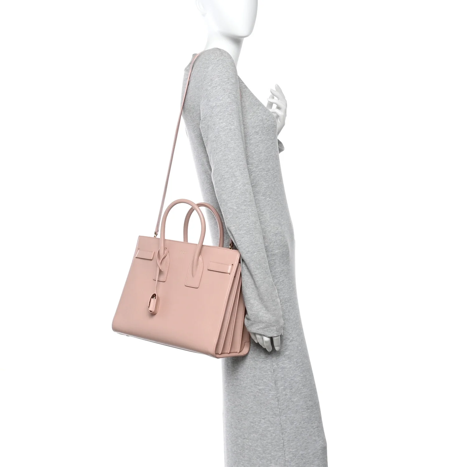 Calfskin Small Sac De Jour Pale Pink - Image 2