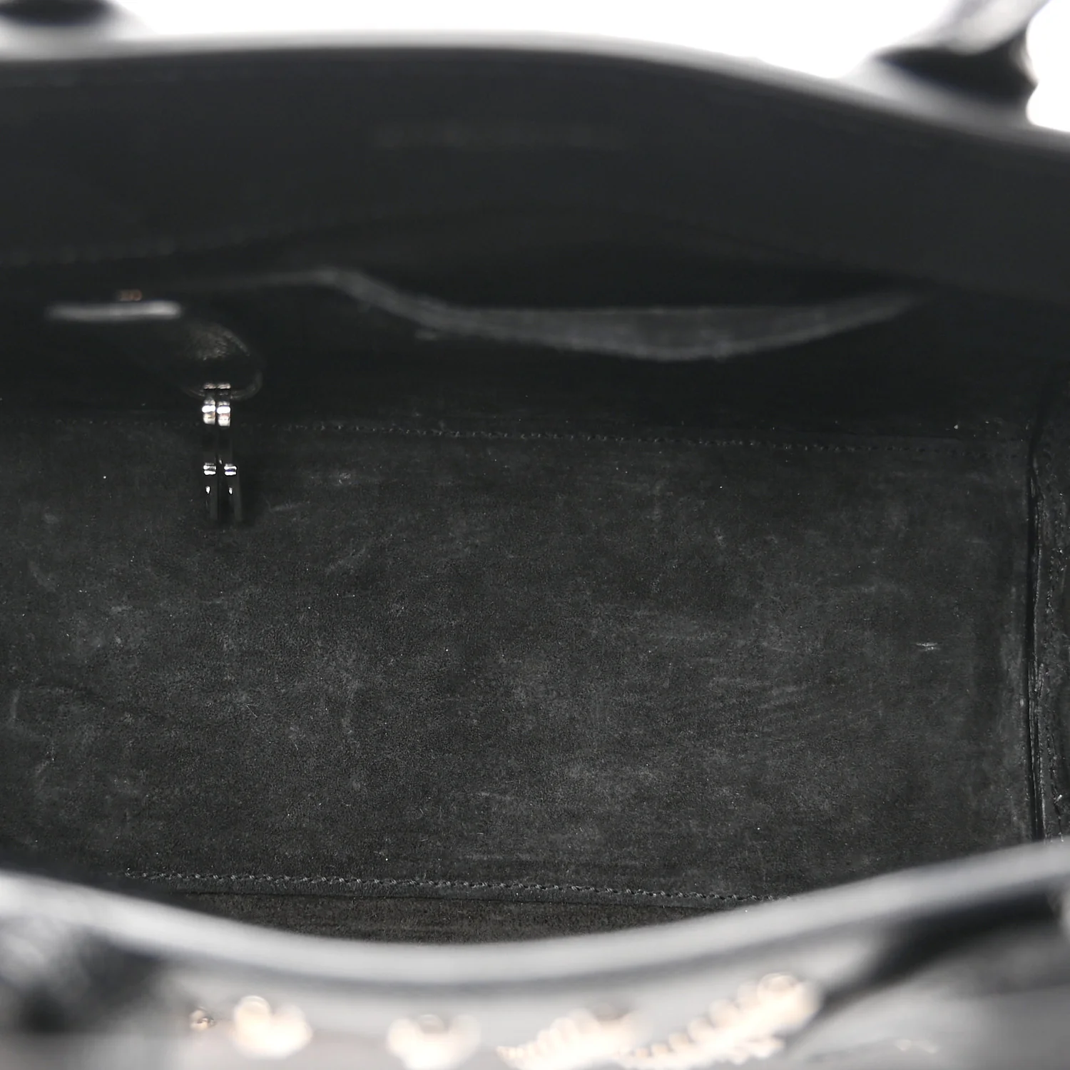 Calfskin Studded Nano Sac De Jour Black - Image 5