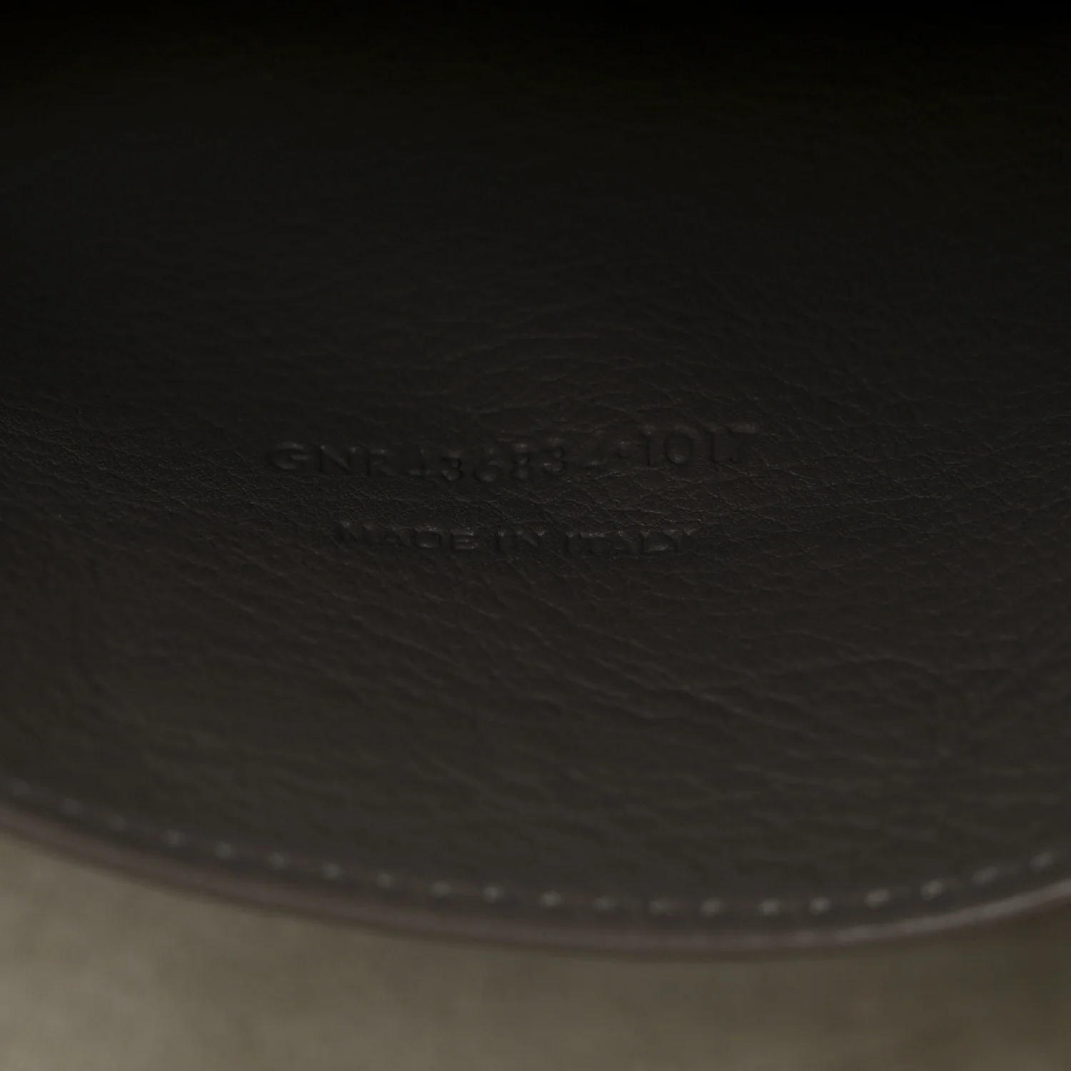 Calfskin Suede Baby Monogram Downtown Cabas Grey - Image 7