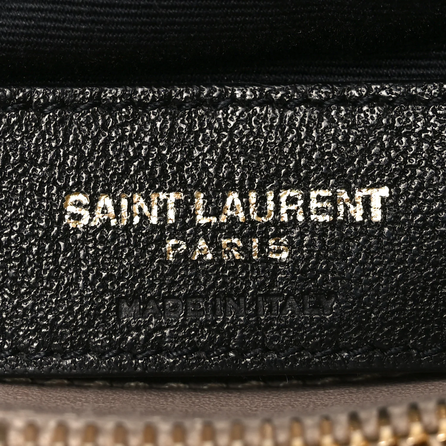 Calfskin Y Quilted Monogram Medium Loulou Chain Satchel Dark Beige - Image 6