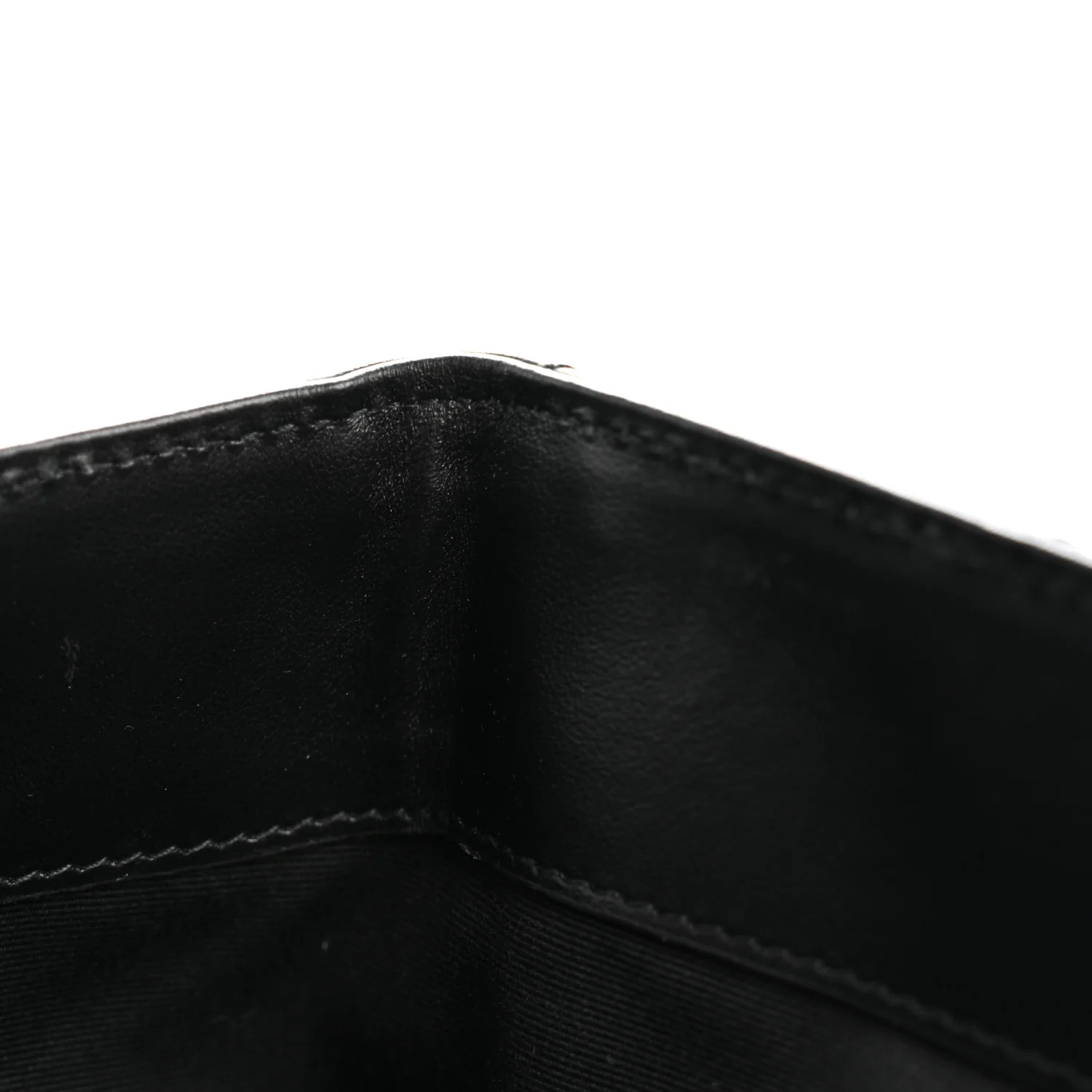 Calfskin Y Quilted Monogram Monochrome Large Loulou Chain Satchel Black - Image 11