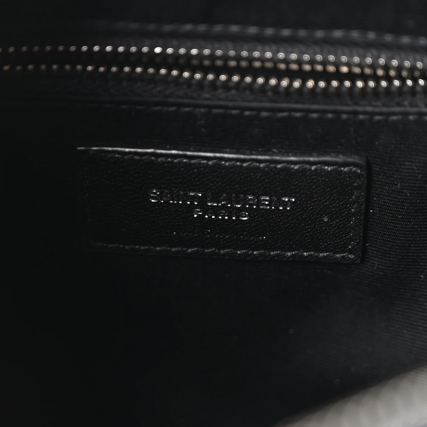 Calfskin Y Quilted Monogram Small Loulou Bowling Bag Black - Image 6