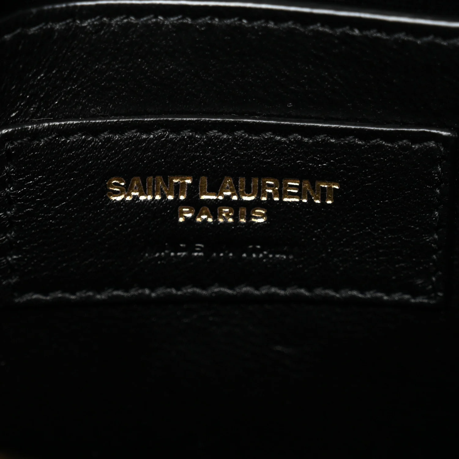 Calfskin Y Quilted Monogram Small Loulou Chain Satchel Black - Image 6
