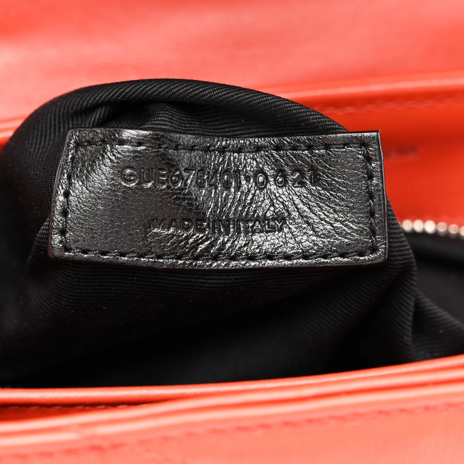 Calfskin Y Quilted Monogram Toy Loulou Crossbody Bag Coral - Image 7
