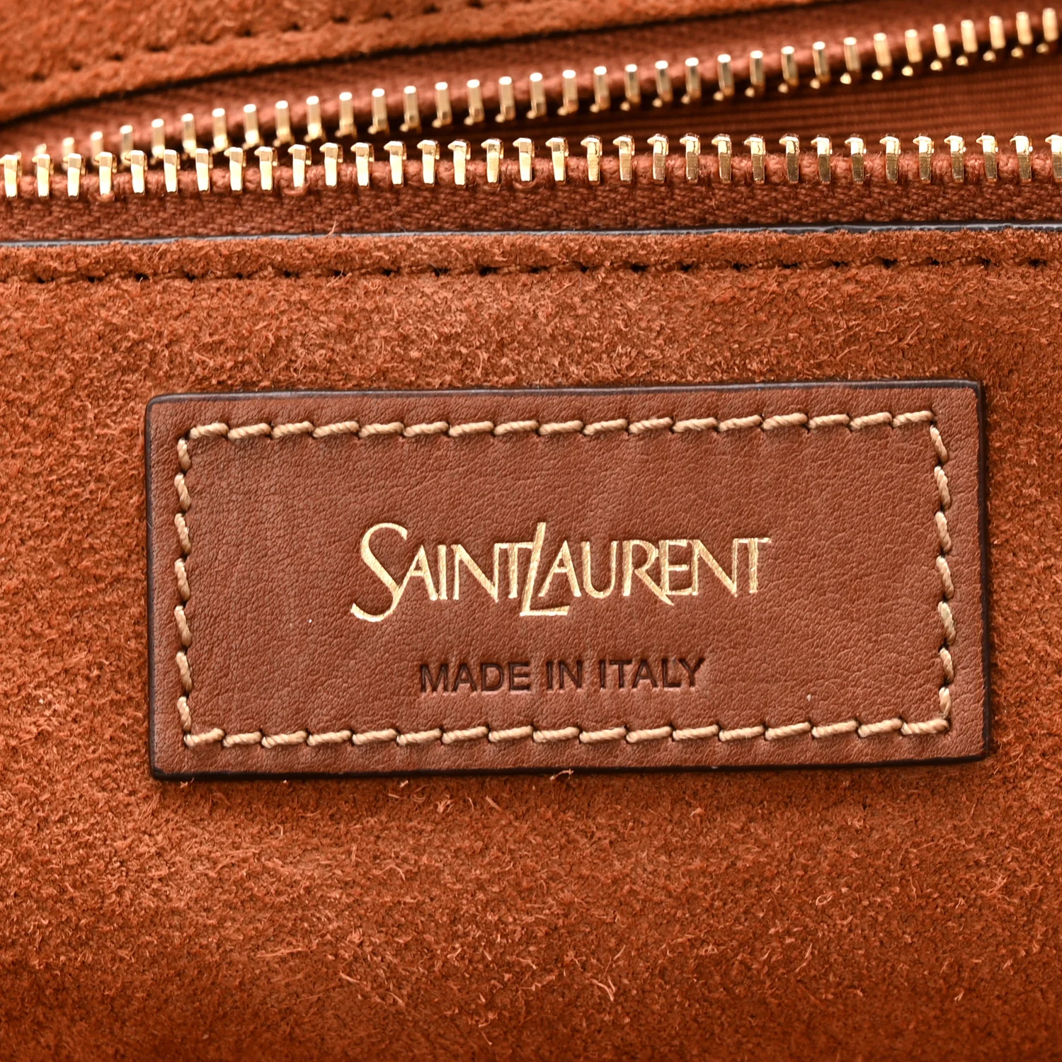 Calfskin Y Tote Brick - Image 6