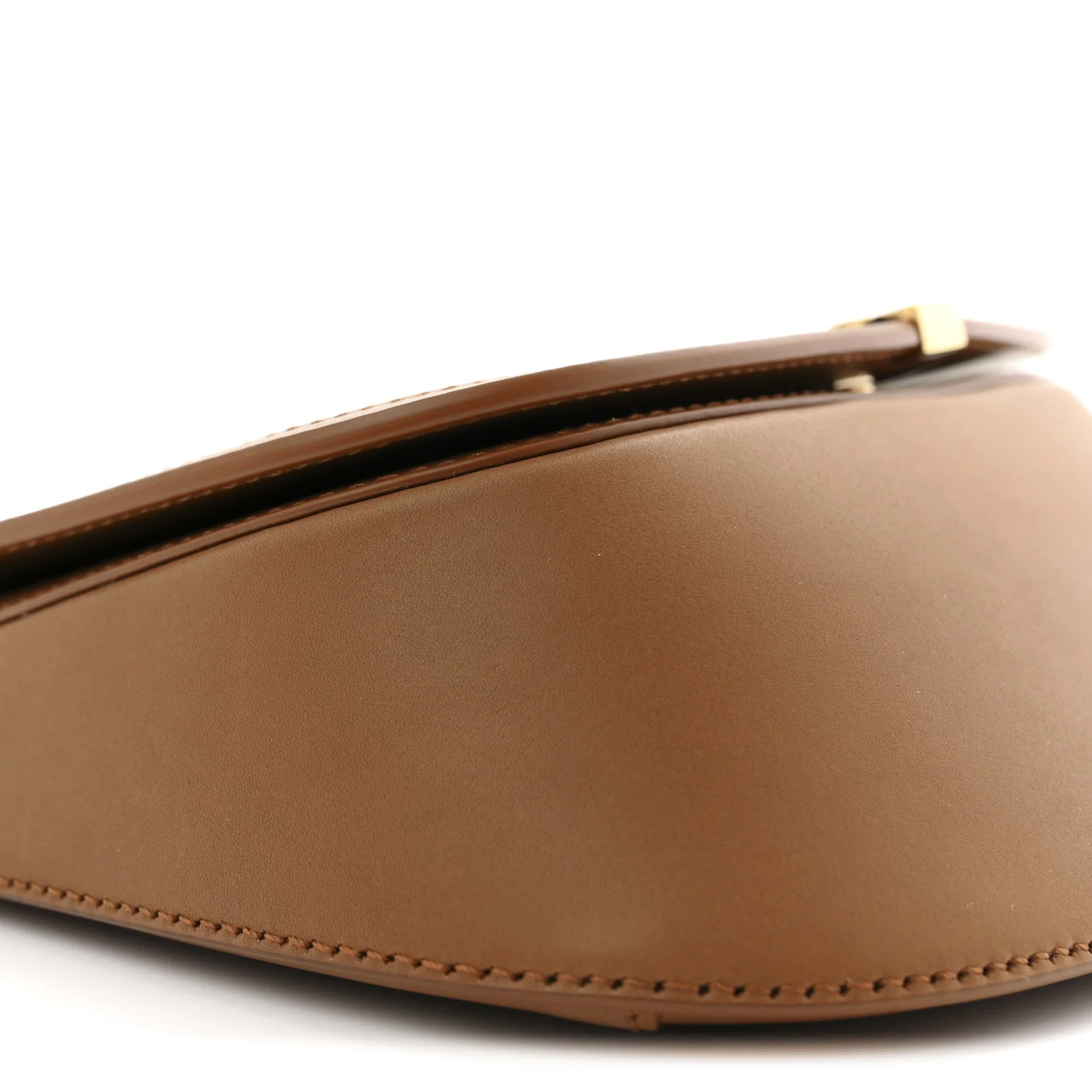 Canvas Calfskin Mini Voltaire Top Handle Bag Natural Tan - Image 9