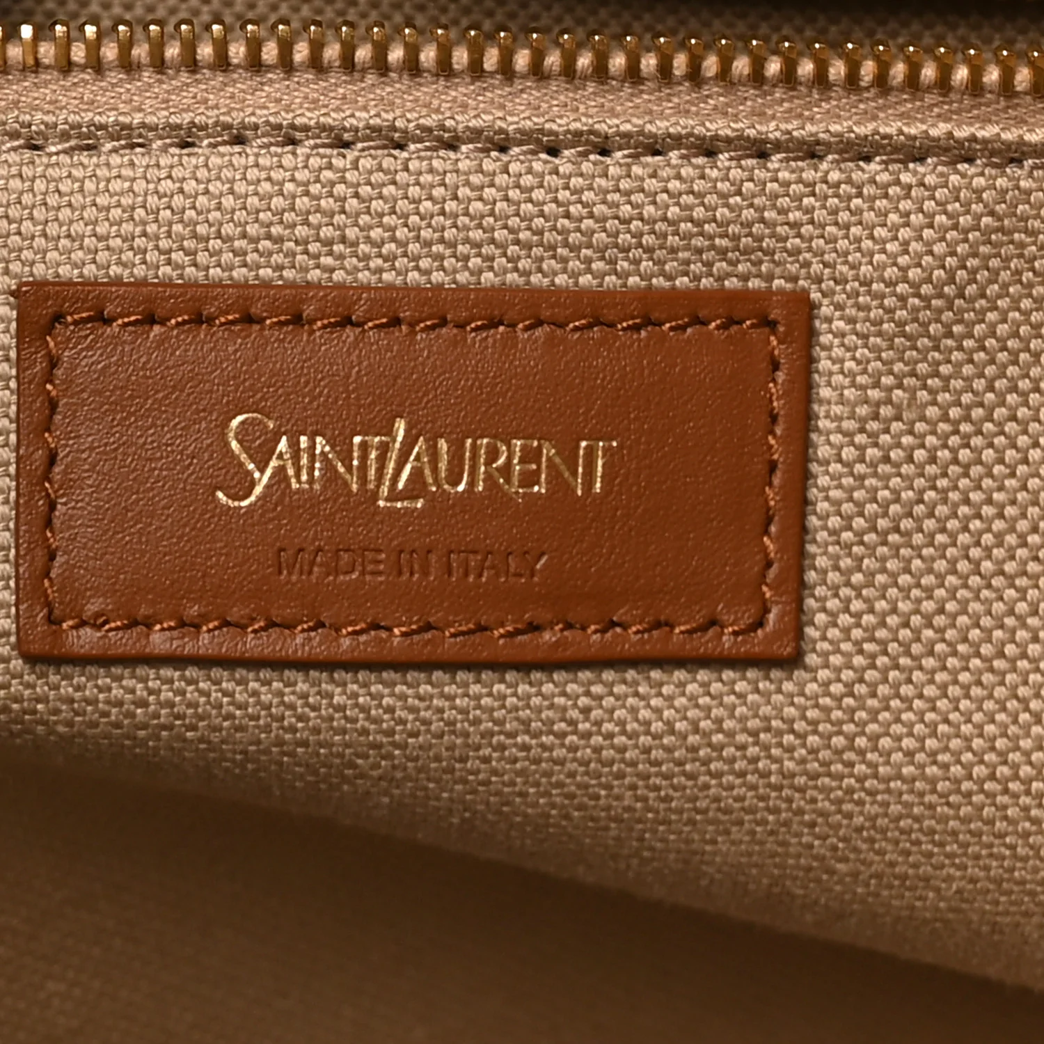 Canvas Calfskin Y Tote Desert Dust Brick - Image 6