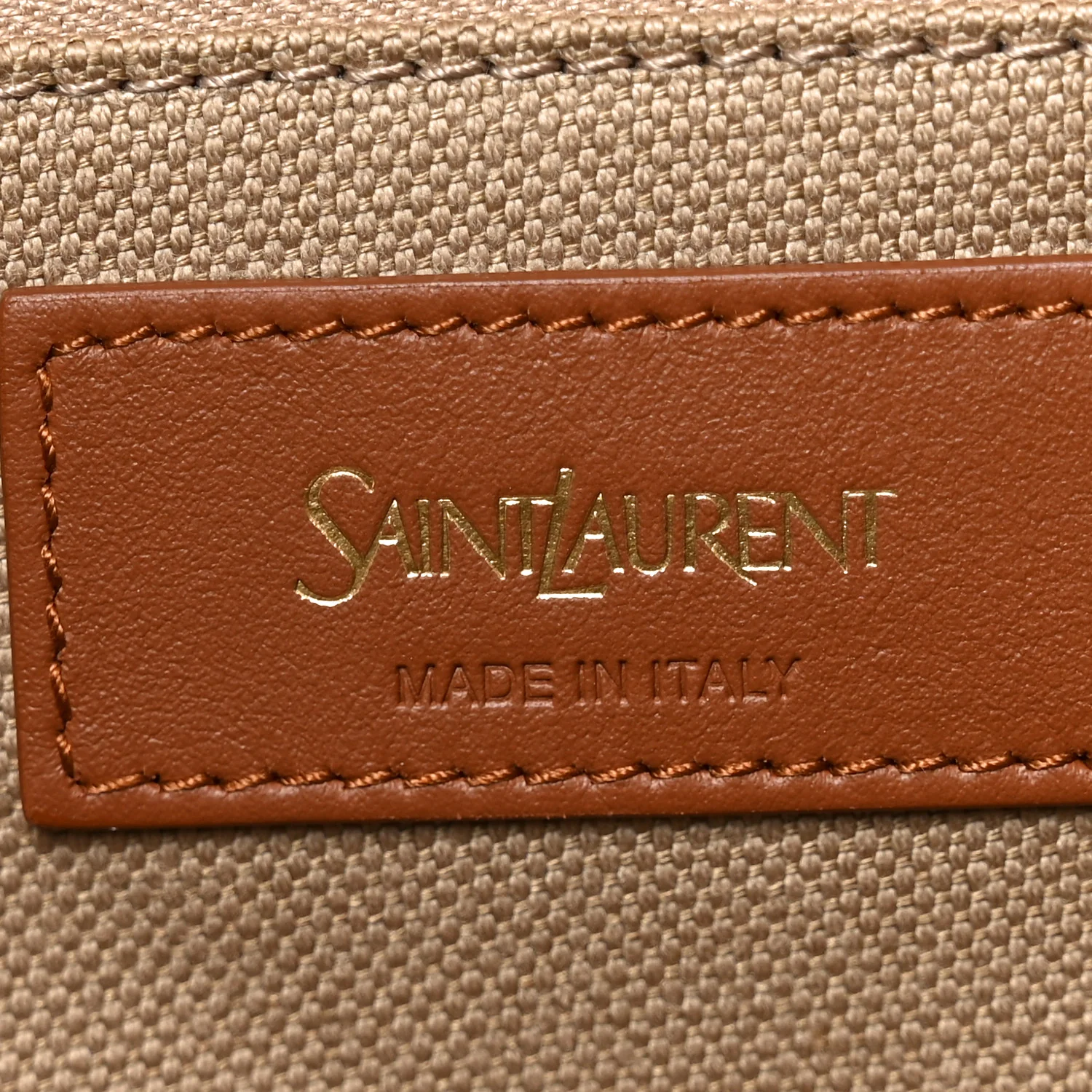 Canvas Calfskin Y Tote Desert Dust Brick - Image 6