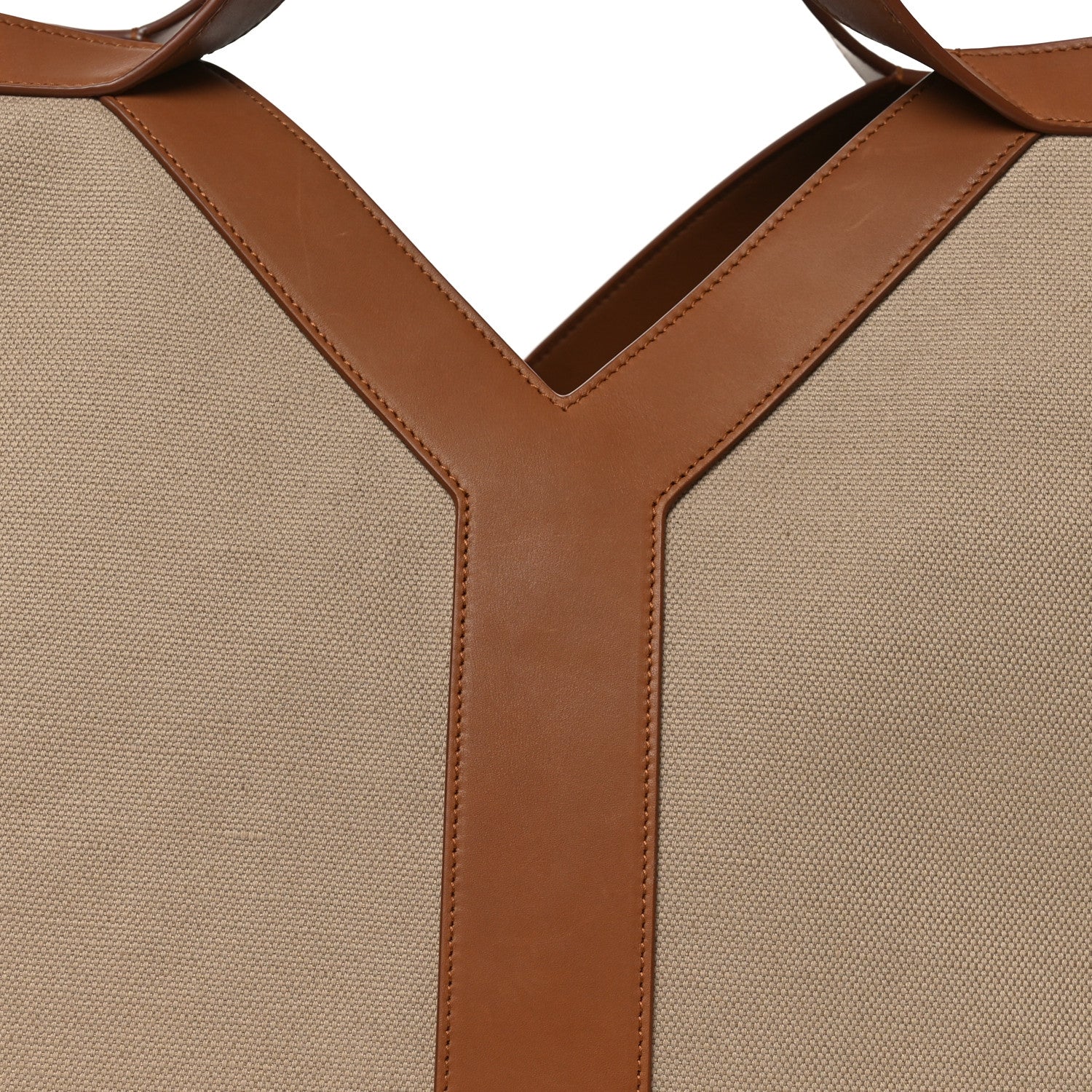 Canvas Calfskin Y Tote Desert Dust Brick - Image 8