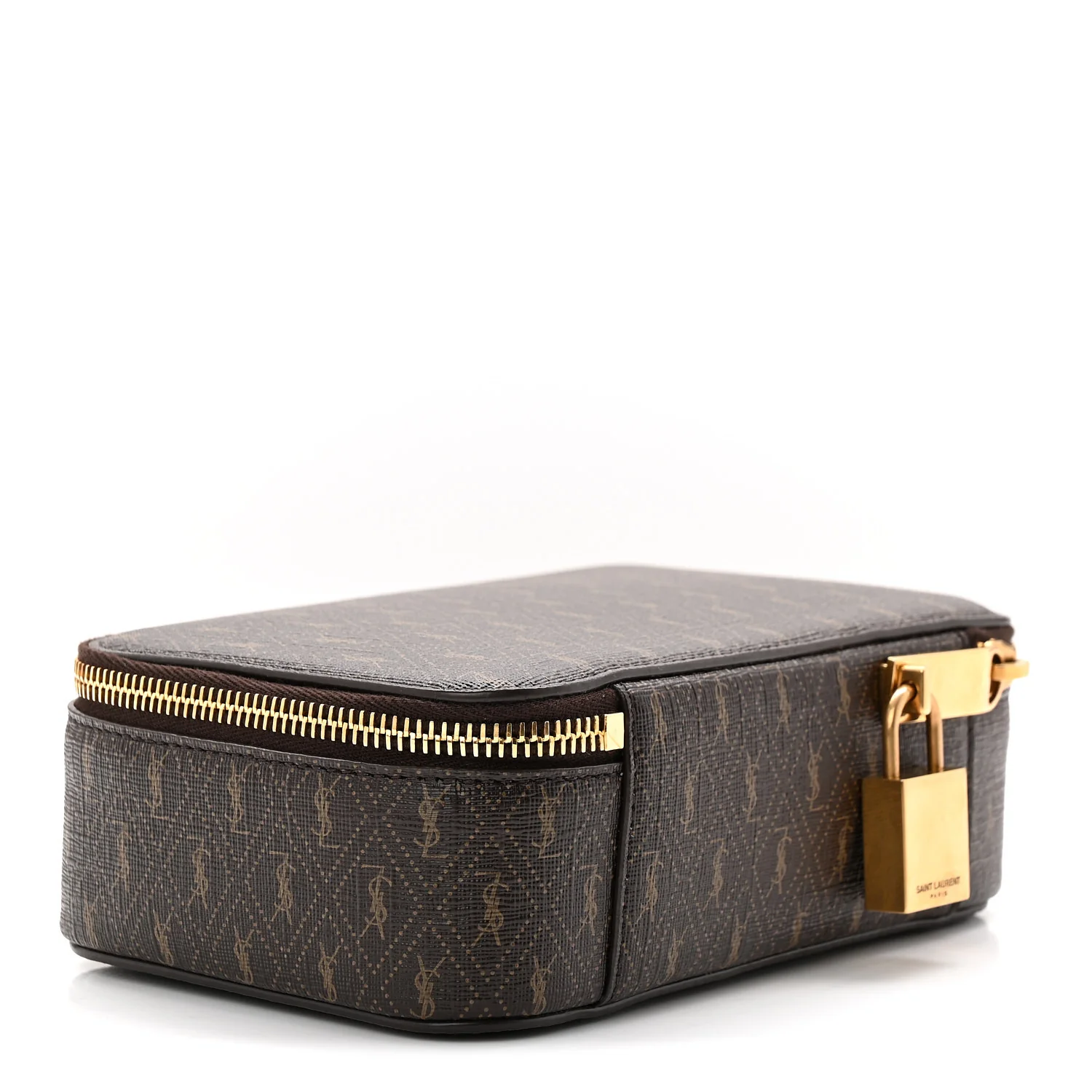 Canvas Le Monogramme Small Jewelry Case Chestnut - Image 3