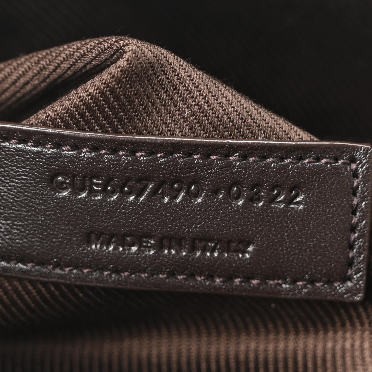 Canvas Smooth Calfskin Le Monogramme Crossbody Bag Chestnut - Image 7