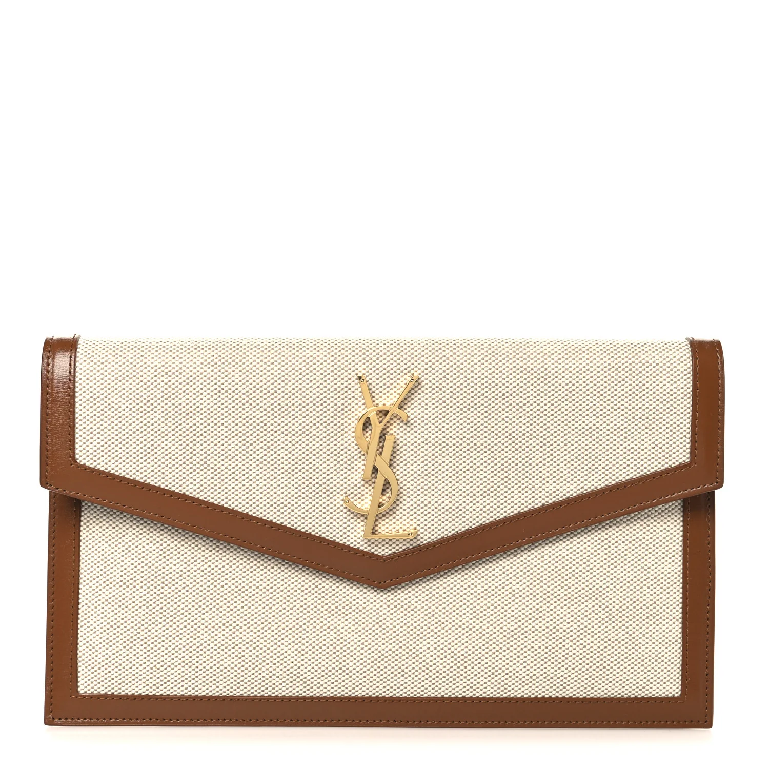 Canvas Uptown Pouch Natural Beige Brick