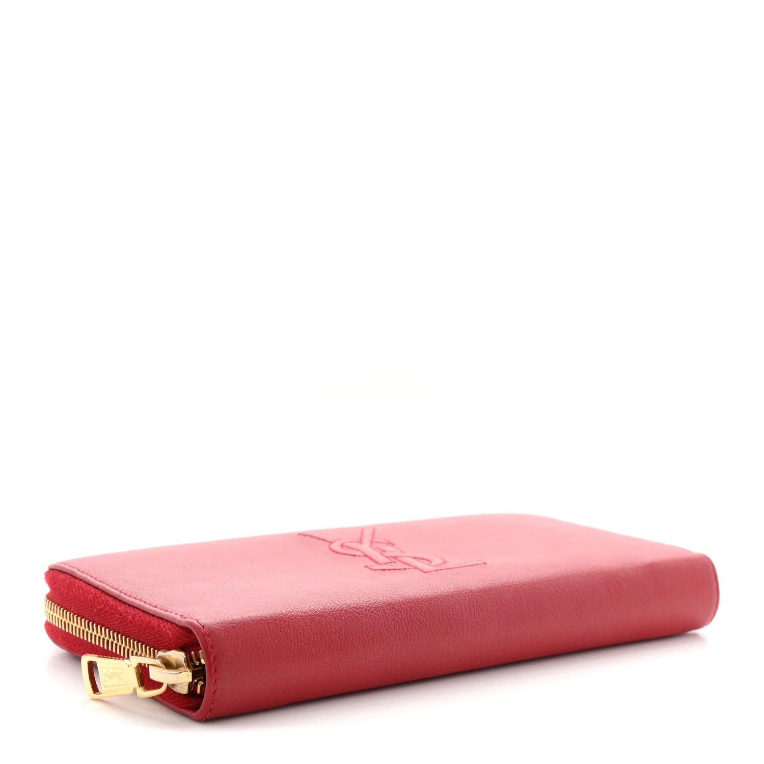 Chevre Belle De Jour Zip Around Wallet Rouge Orient - Image 4