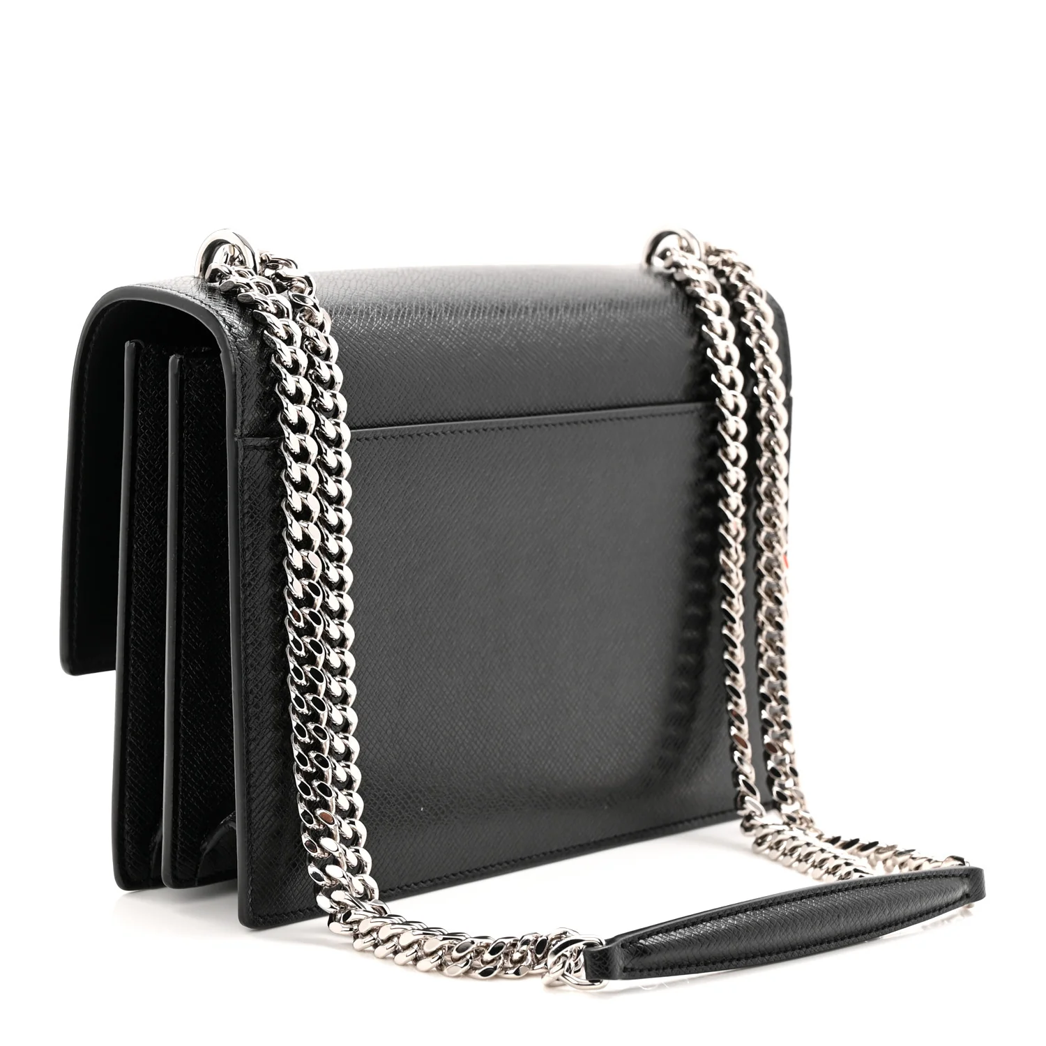 Coated Bark Calfskin Medium Monogram Sunset Black - Image 3