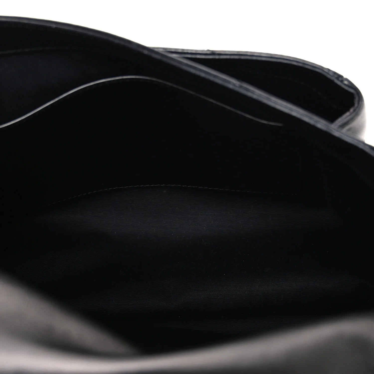 Crinkled Calfskin Matelasse Monogram Medium Niki Chain Satchel Black - Image 5