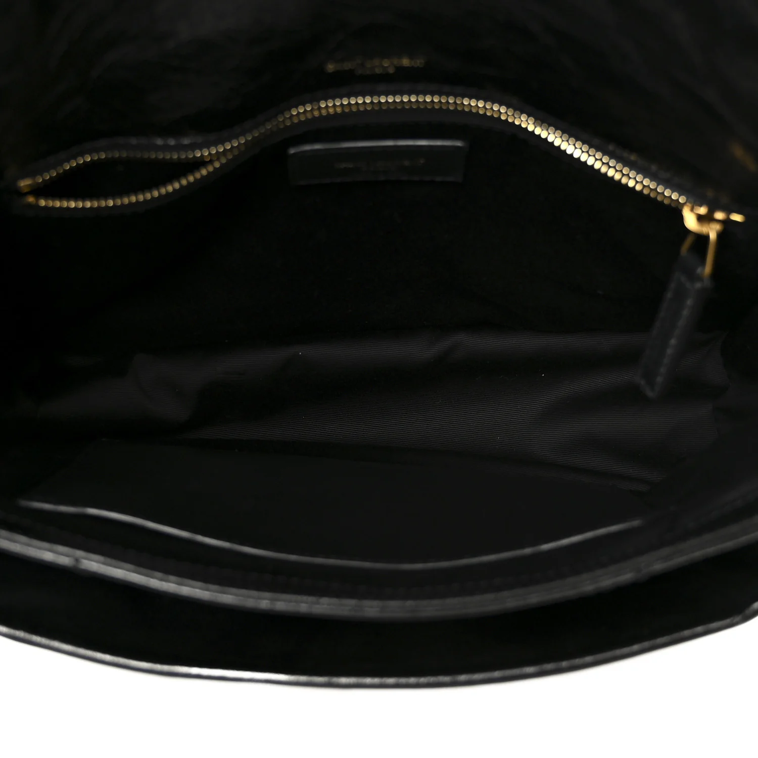 Crinkled Calfskin Matelasse Monogram Medium Niki Chain Satchel Black - Image 5