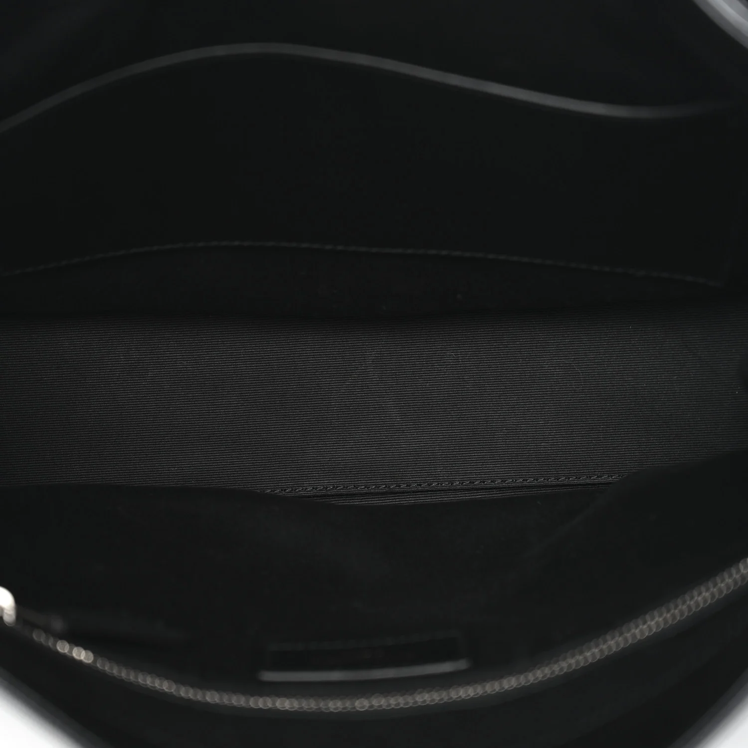 Crinkled Calfskin Matelasse Monogram Medium Niki Shopper Tote Black - Image 6