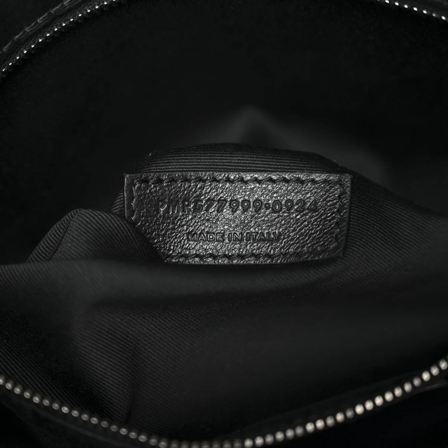 Crinkled Calfskin Matelasse Monogram Medium Niki Shopper Tote Black - Image 8