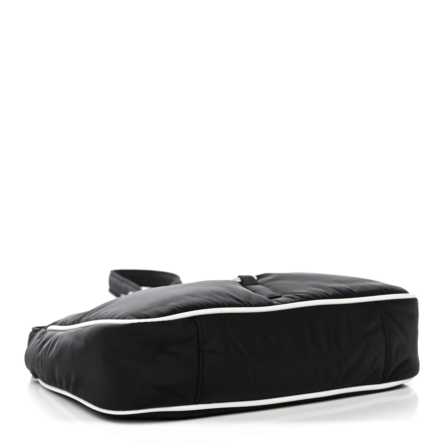 Econyl Nylon Le 5 A 7 Hobo Black White - Image 4