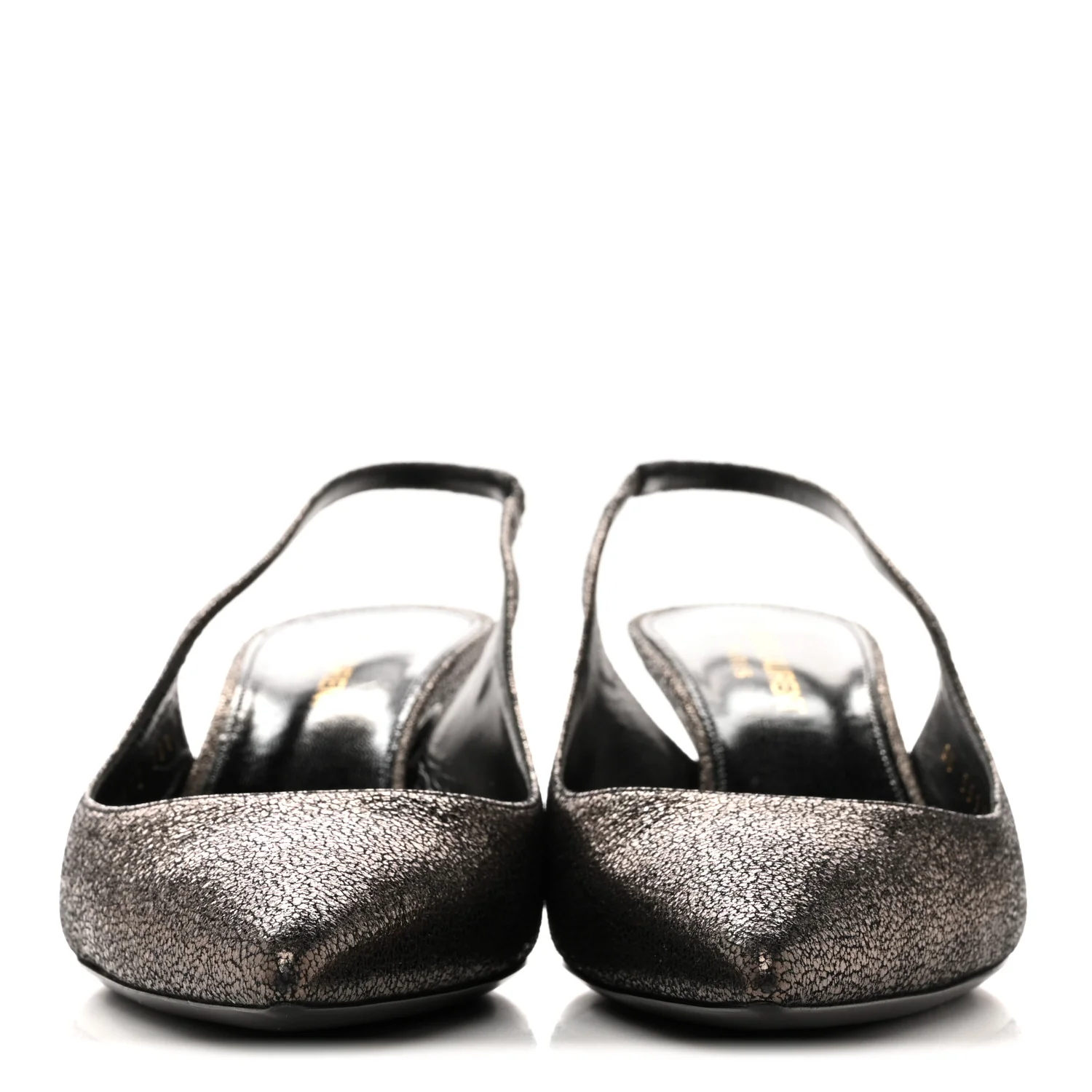 Evora Charlotte 55 Slingback Pumps 38.5 Gunmetal - Image 3