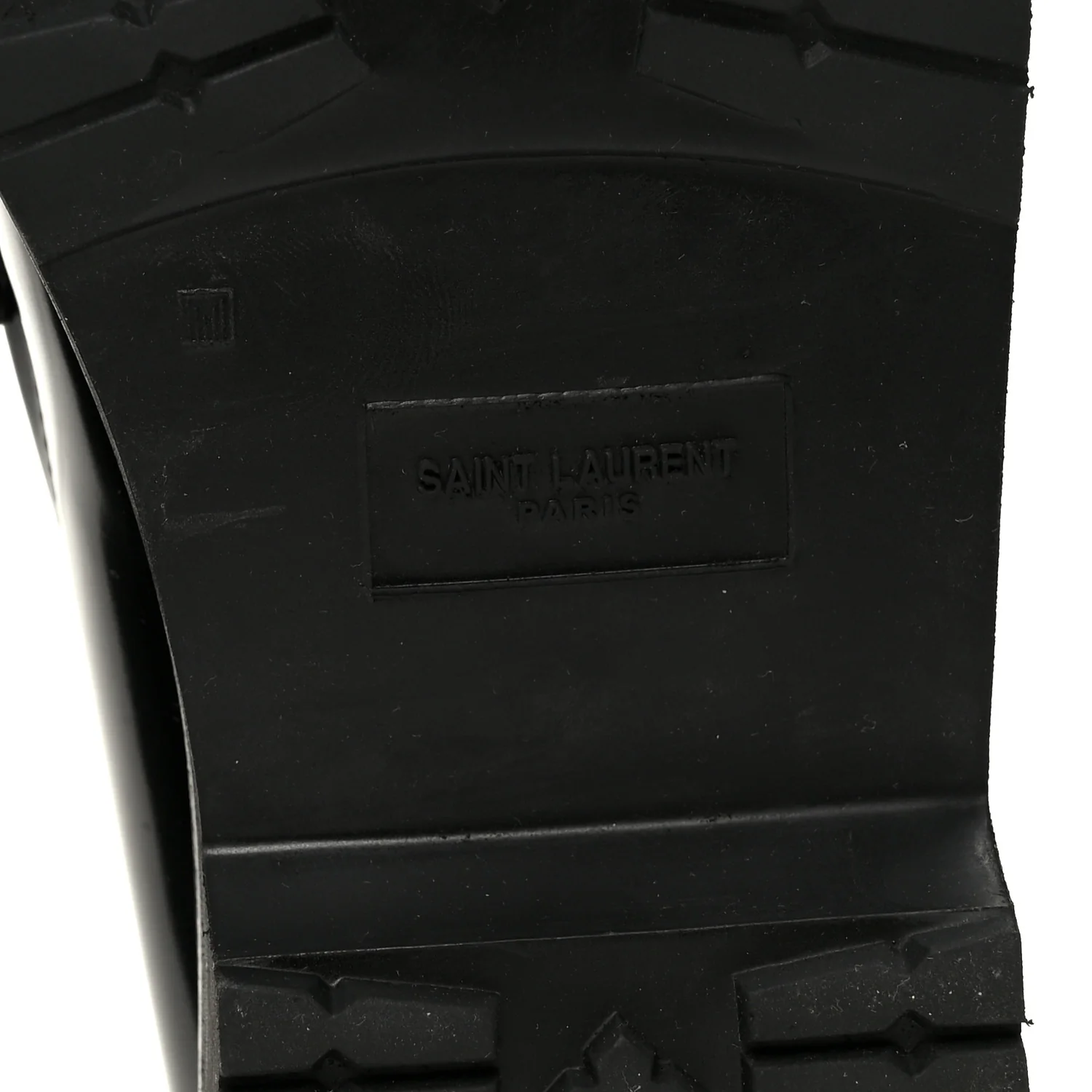 Glazed Calfskin Le Loafer 15 Penny Slippers 37 Black - Image 8