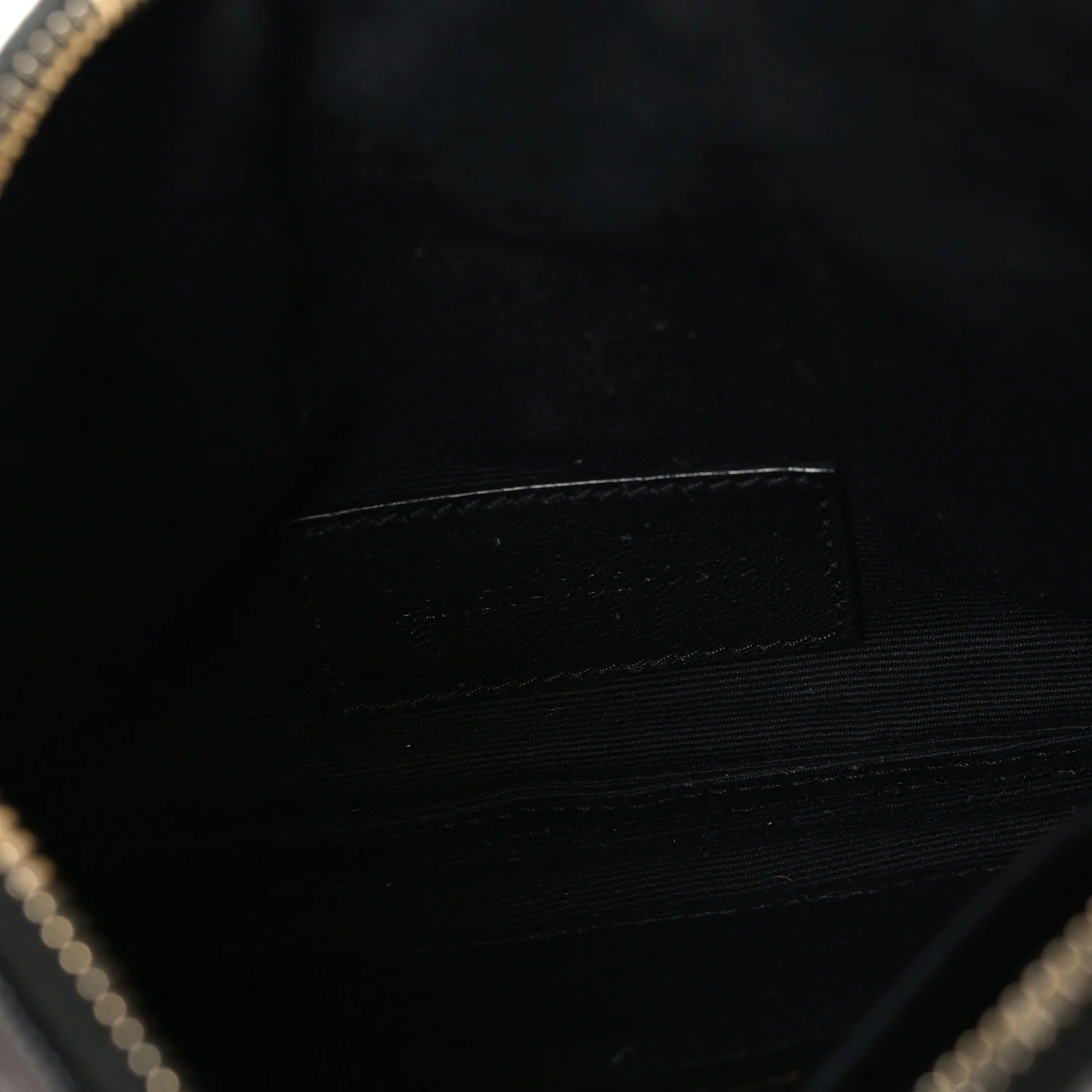 Grain De Poudre Chevron Monogram Bill Pouch Black - Image 5